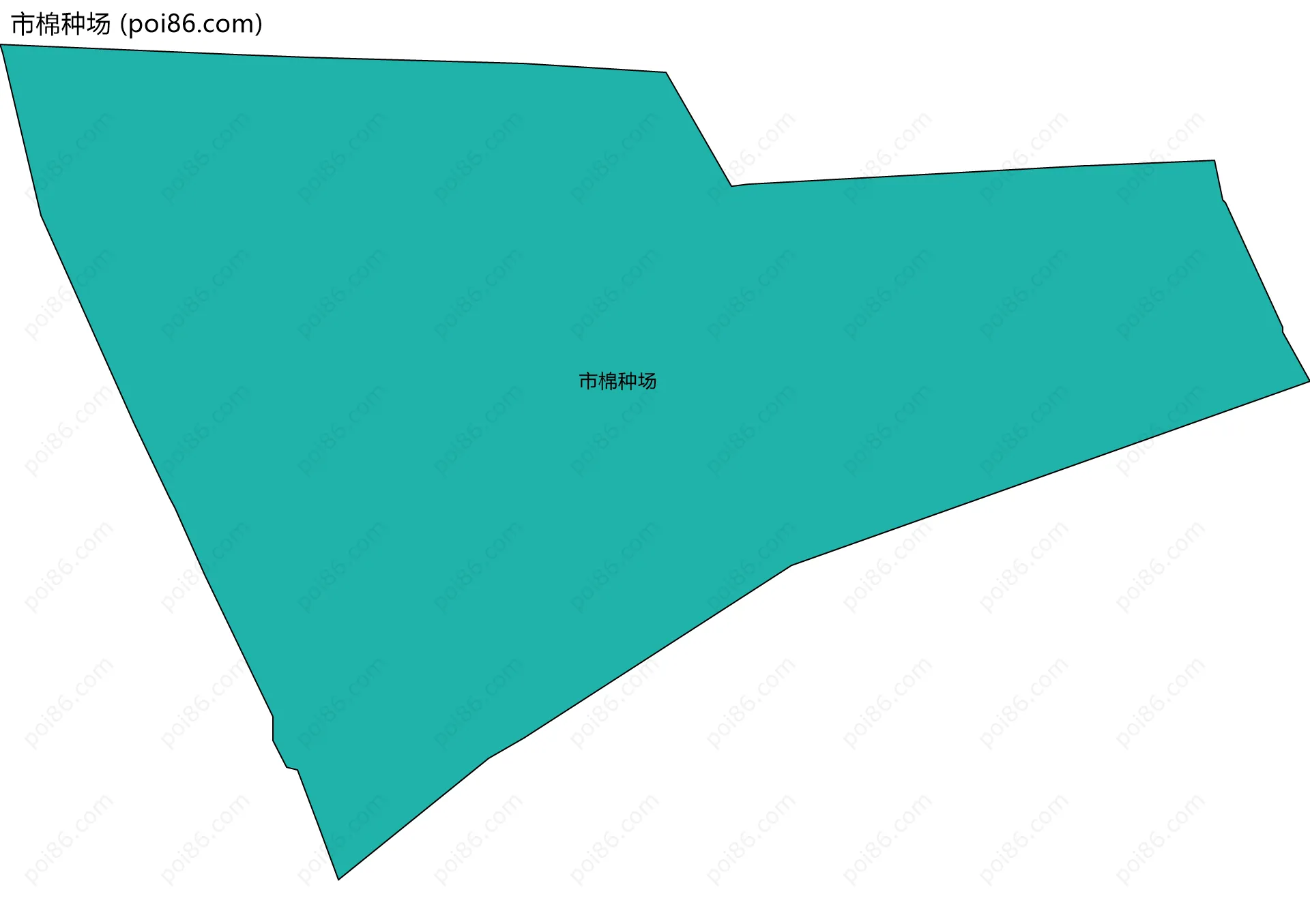 市棉种场边界地图
