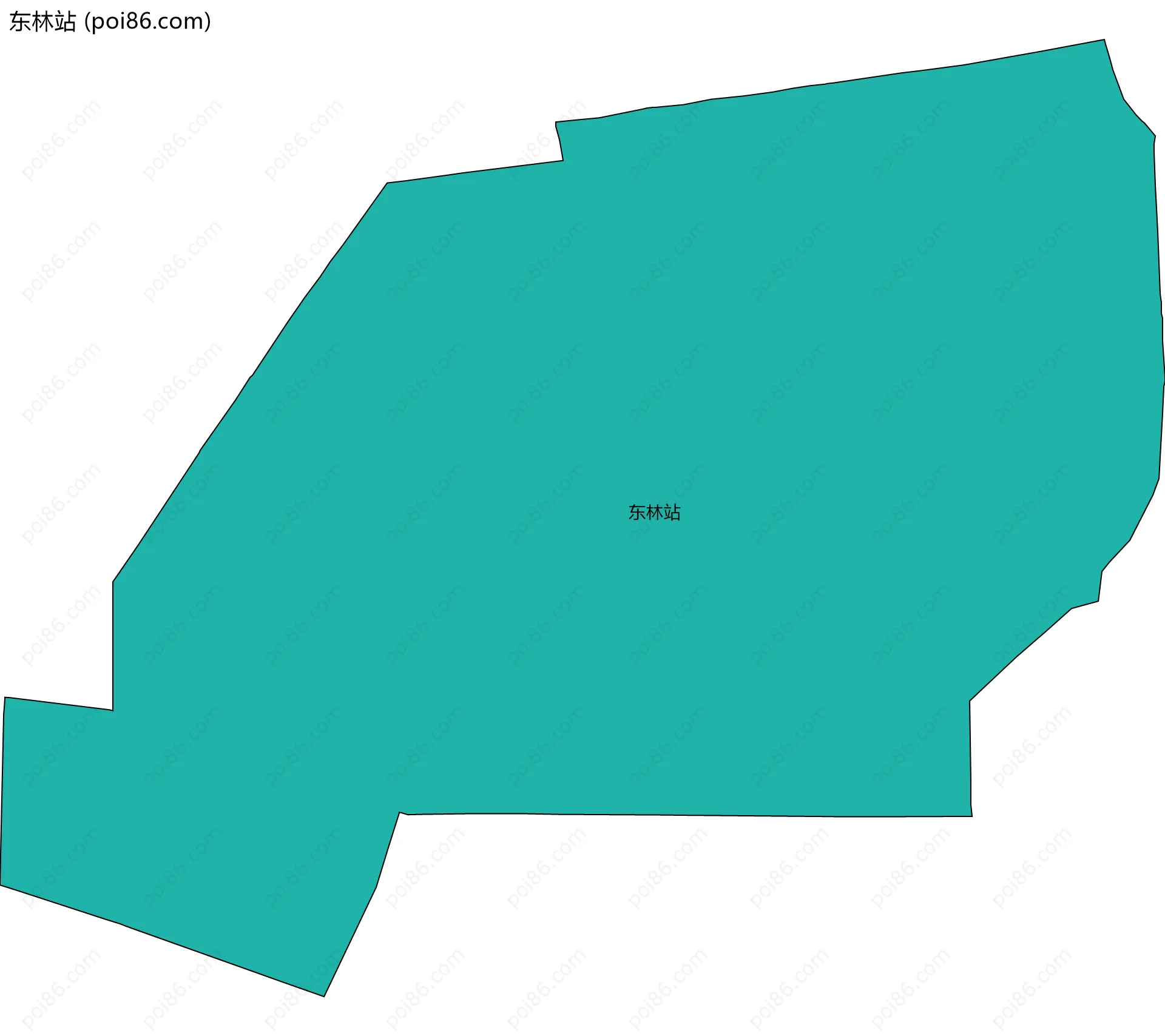东林站边界地图