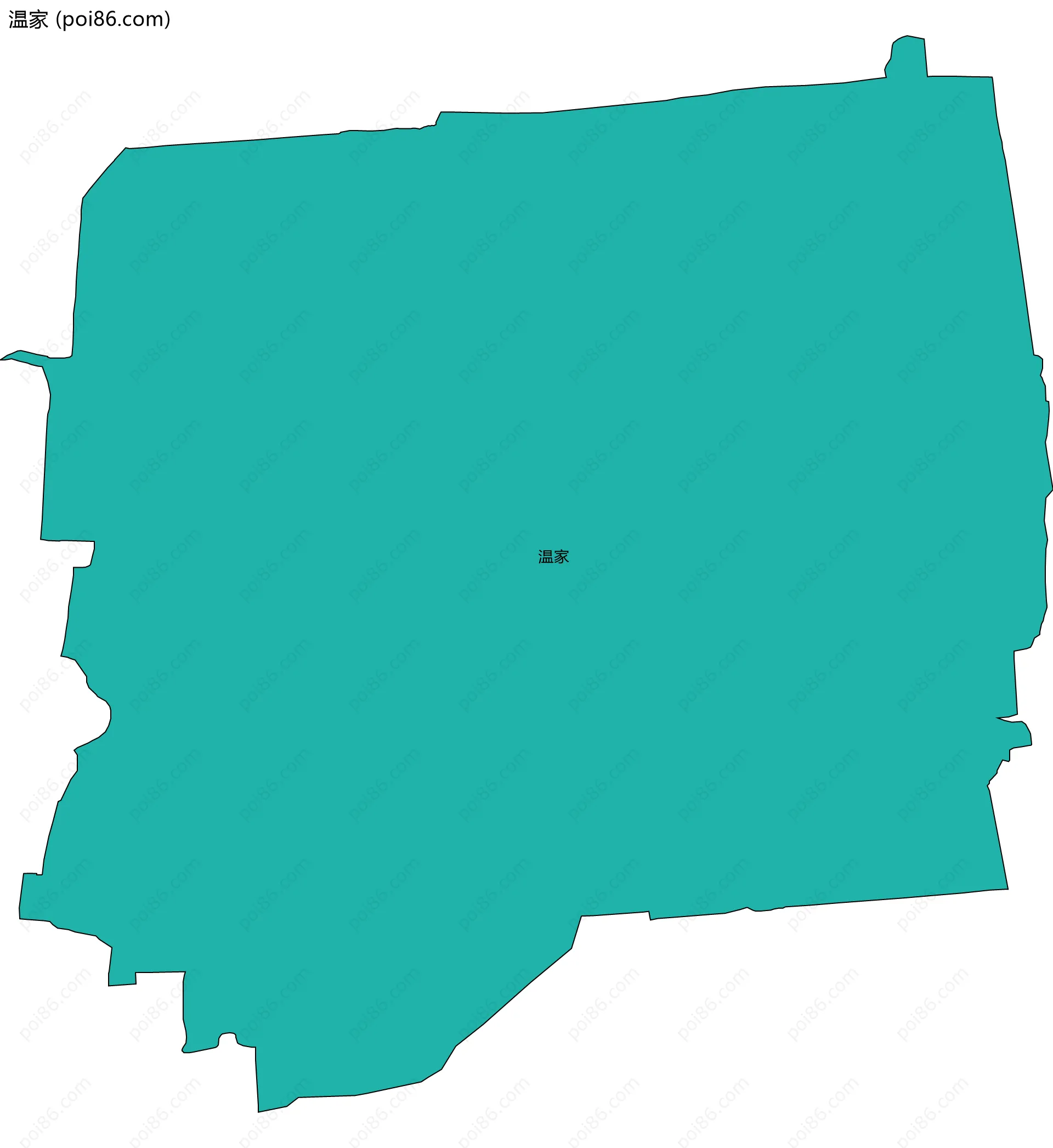 温家边界地图