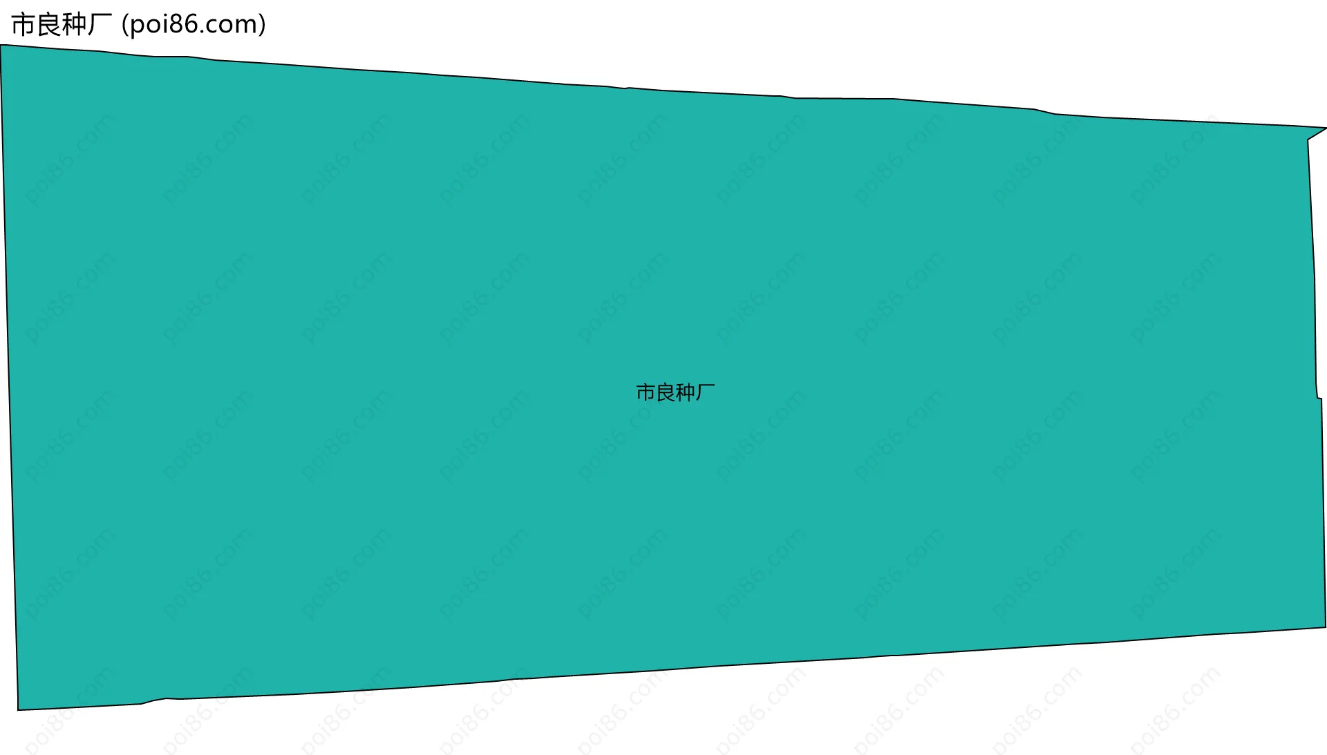市良种厂边界地图