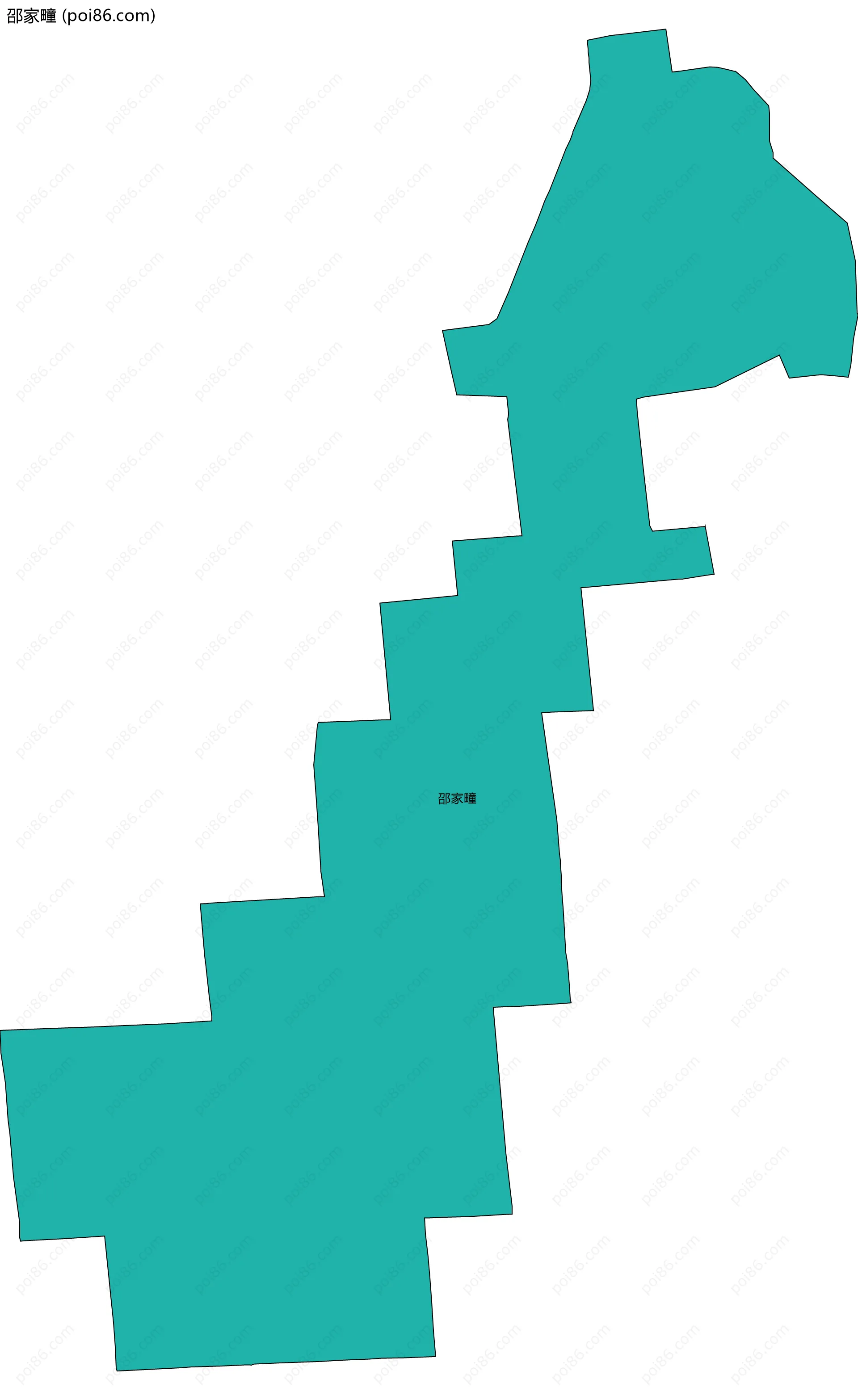 邵家疃边界地图