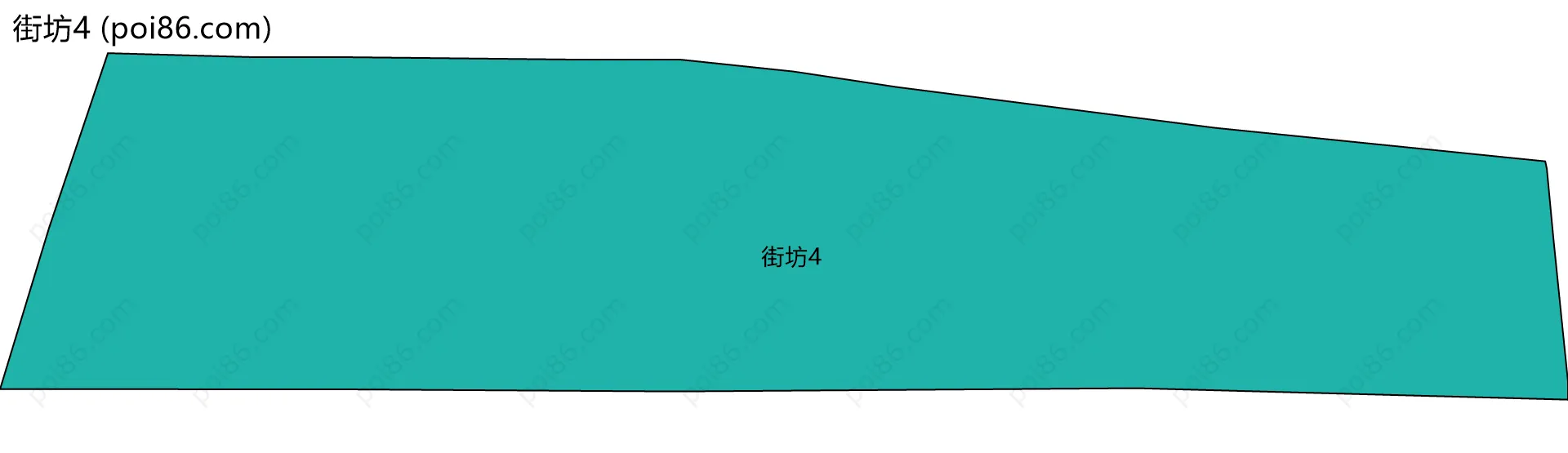 街坊4边界地图