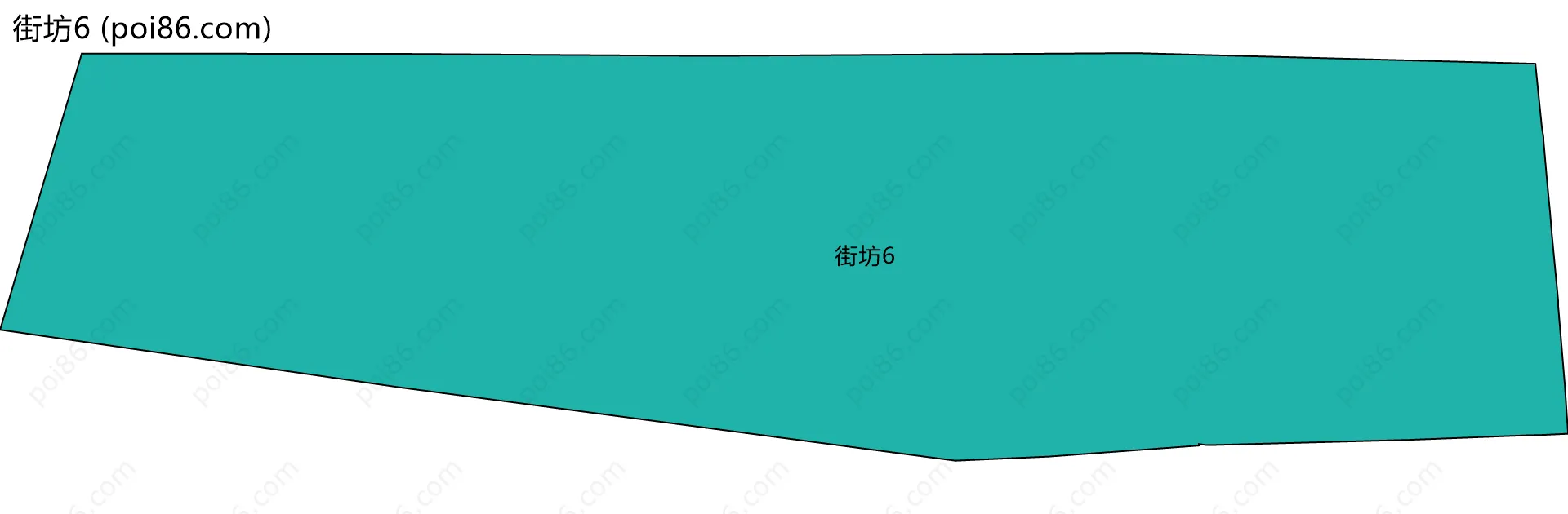 街坊6边界地图