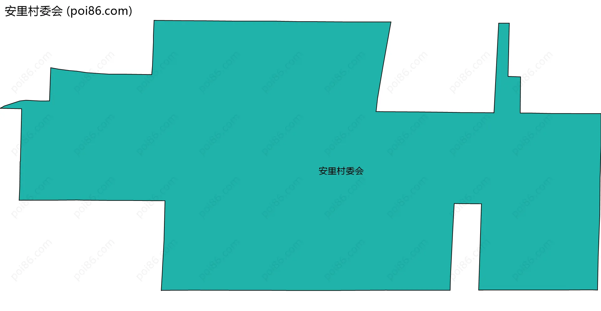 安里村委会边界地图