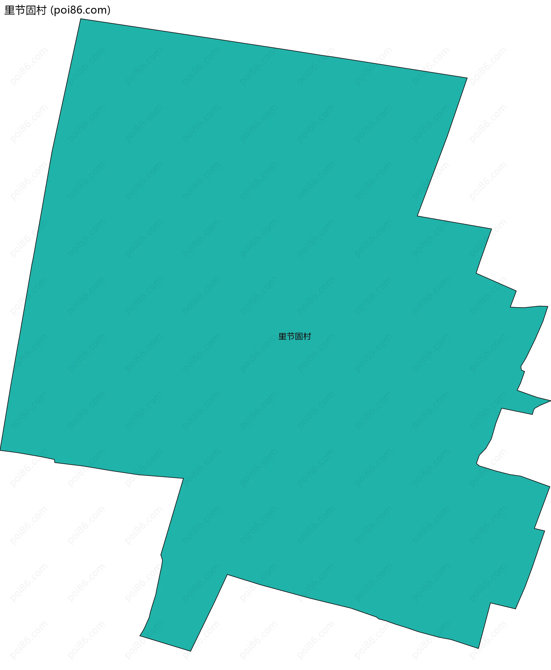 里节固村边界地图