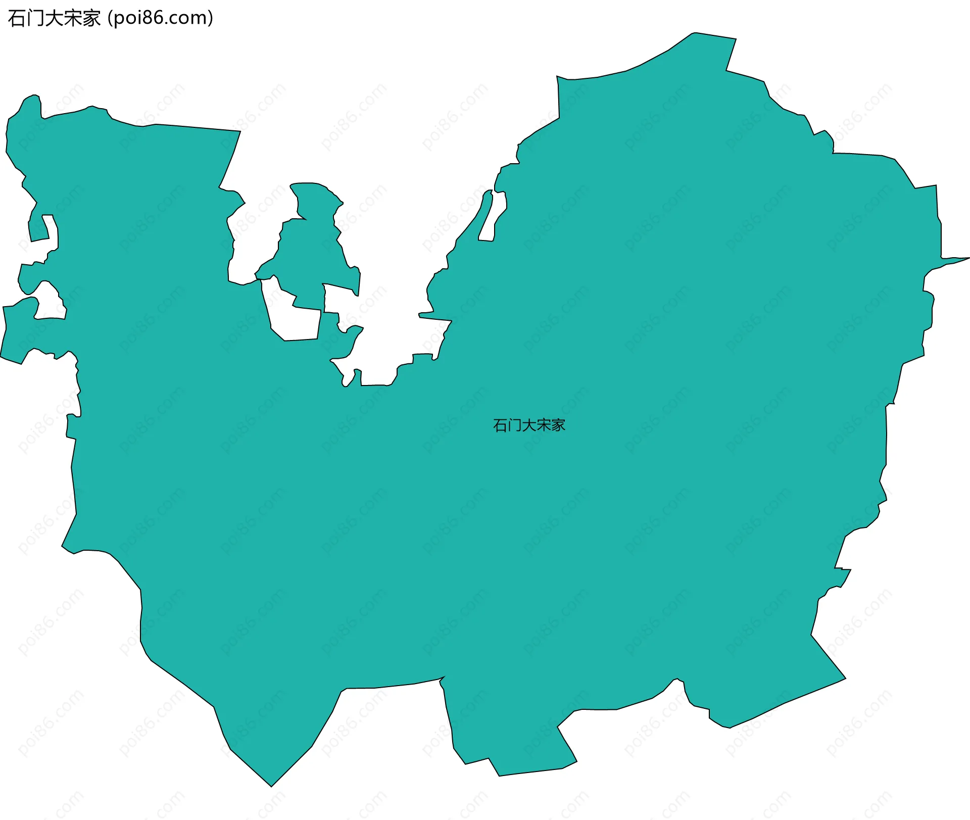 石门大宋家边界地图