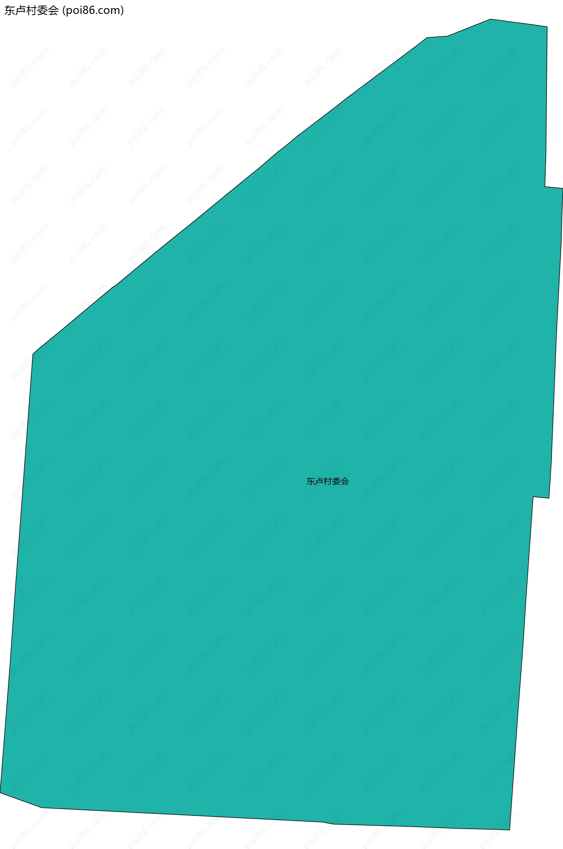 东卢村委会边界地图