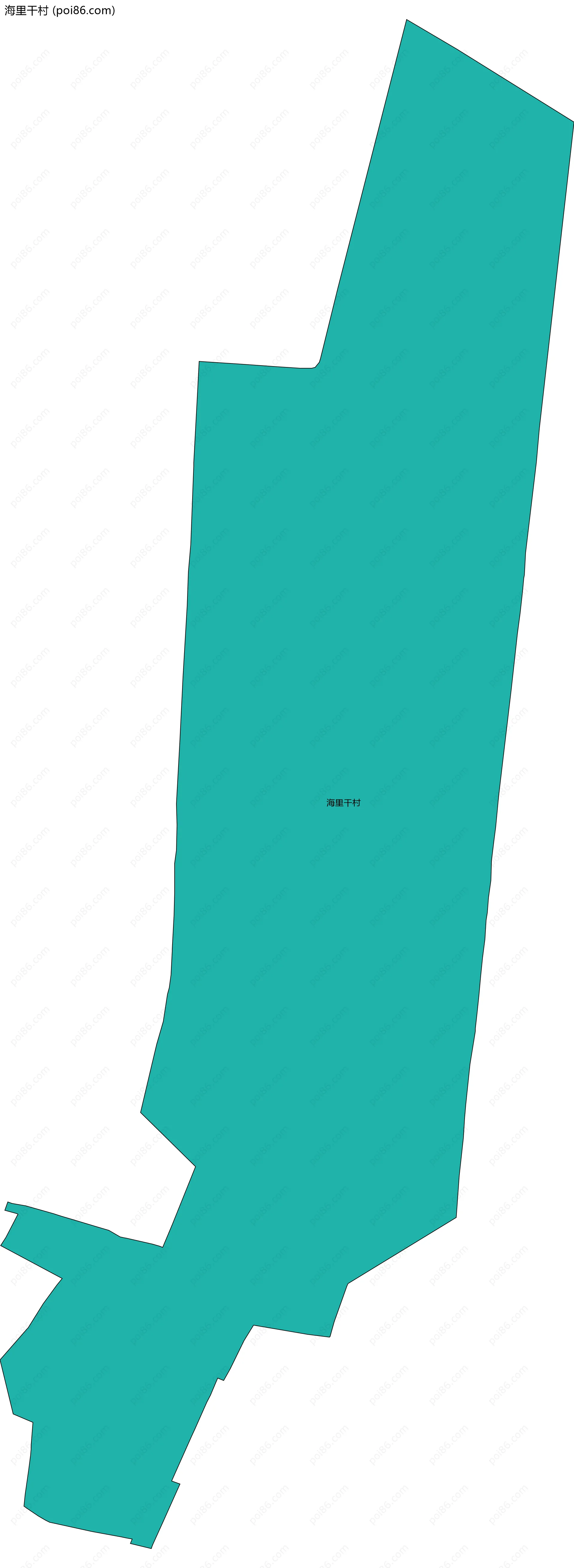 海里干村边界地图