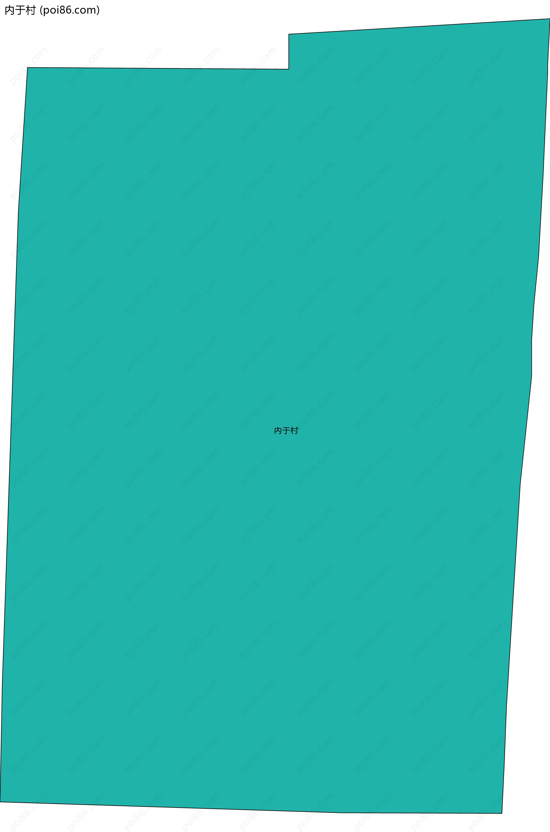 内于村边界地图