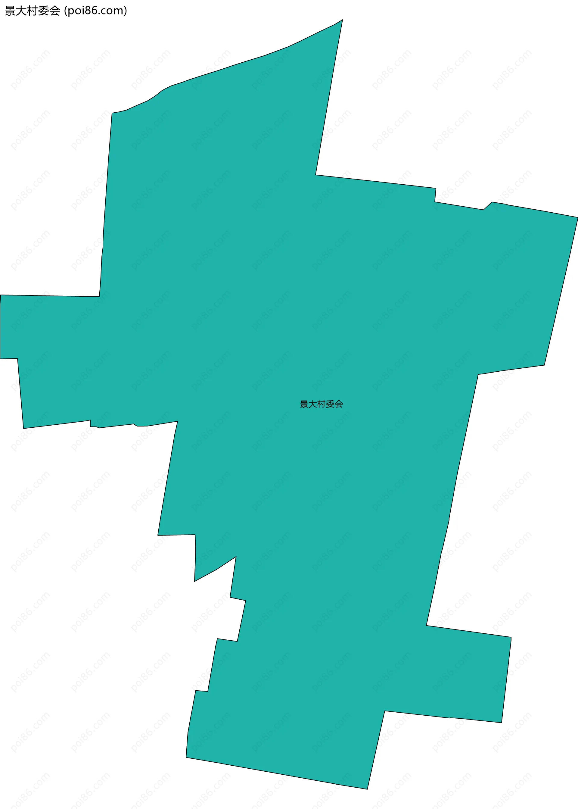 景大村委会边界地图