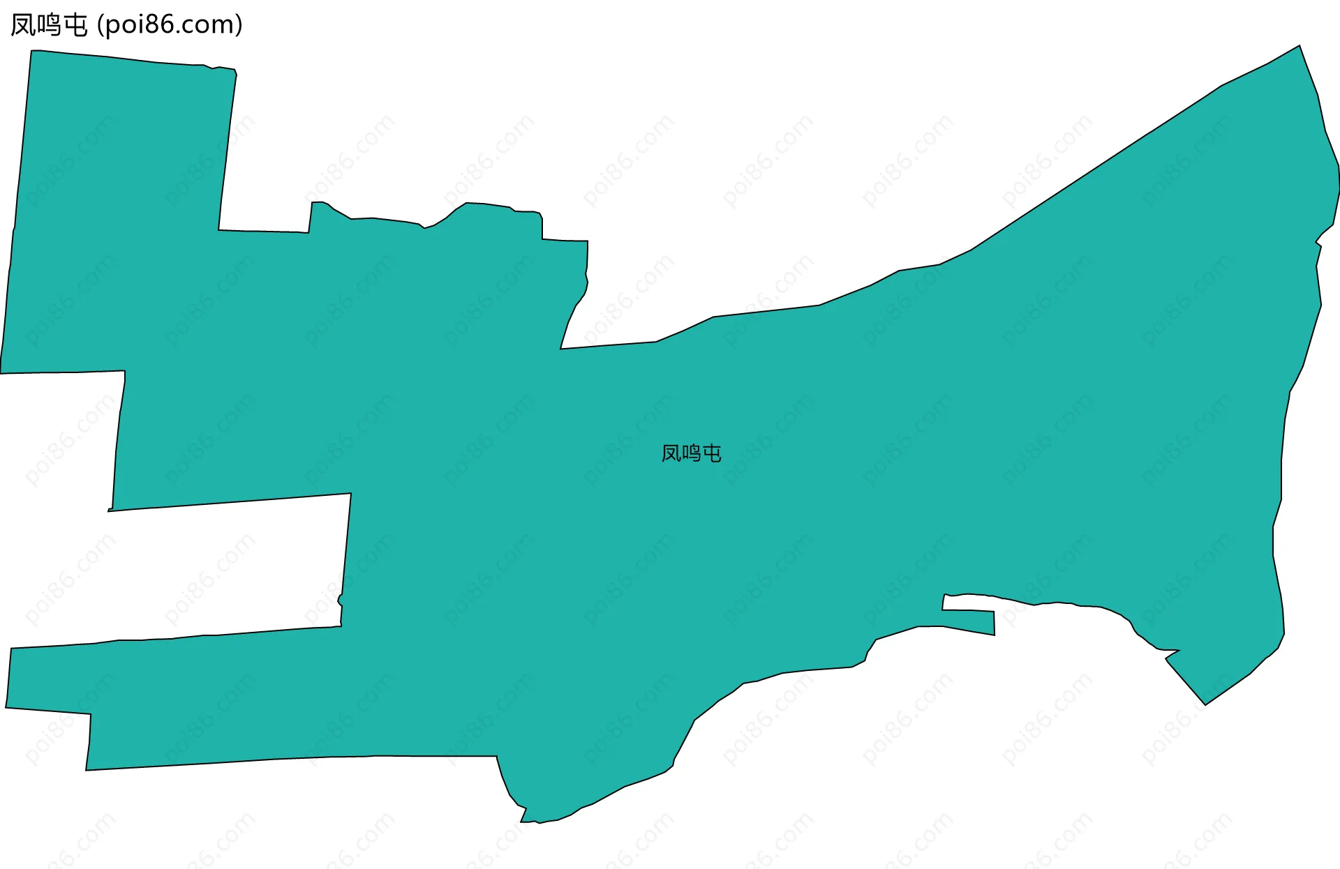 凤鸣屯边界地图