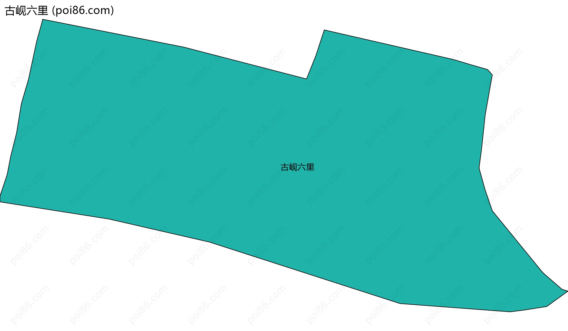 古岘六里边界地图