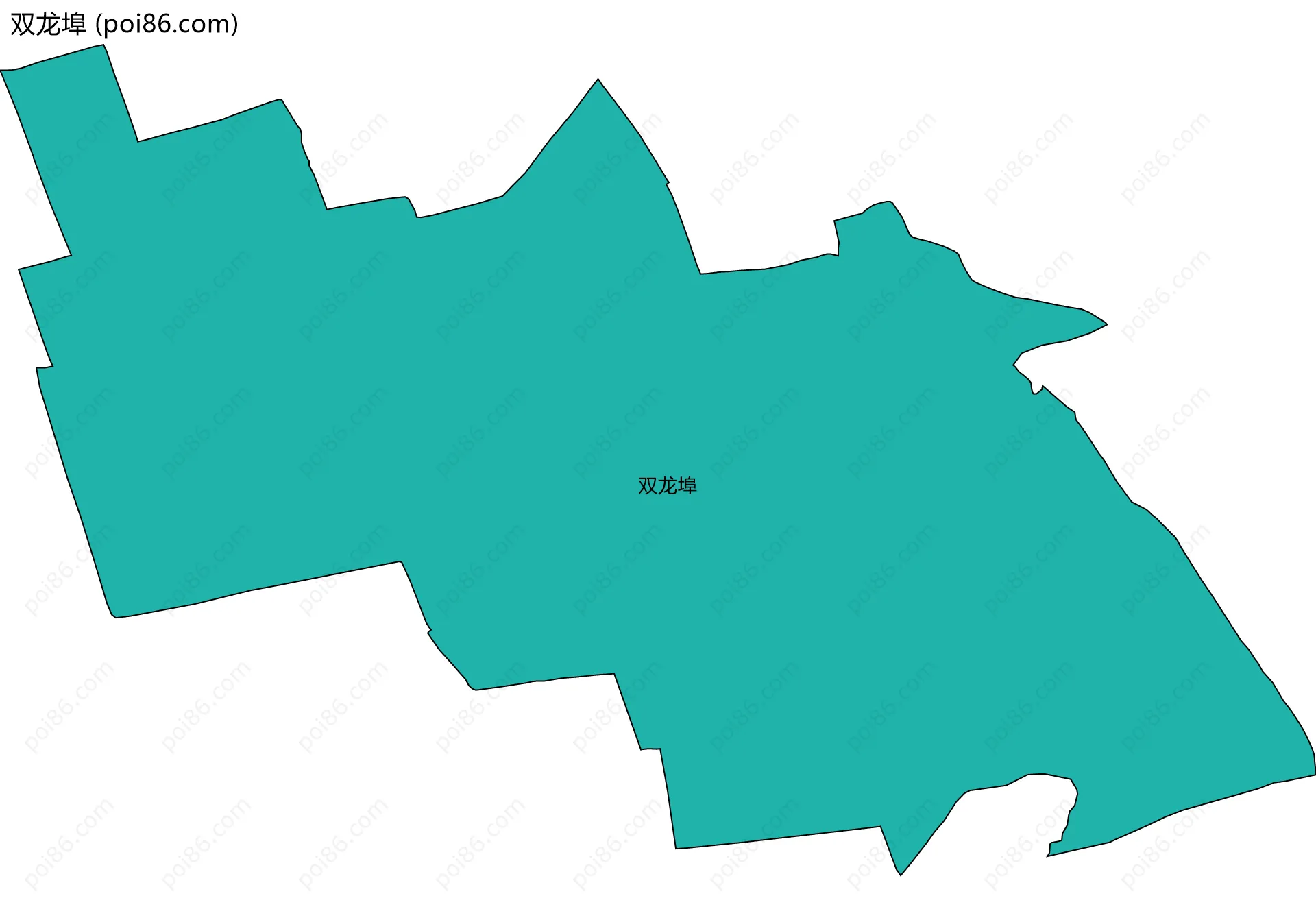 双龙埠边界地图