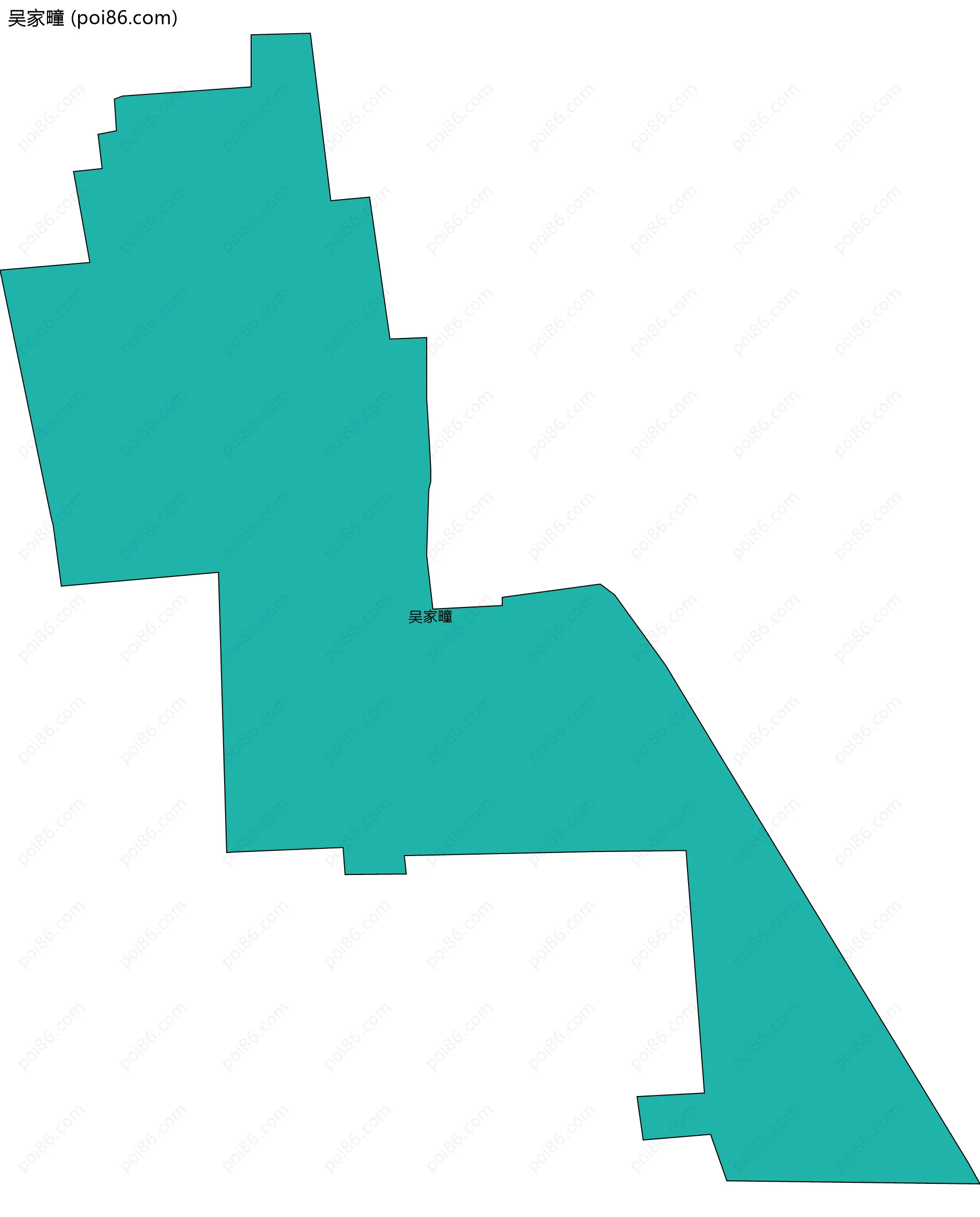 吴家疃边界地图