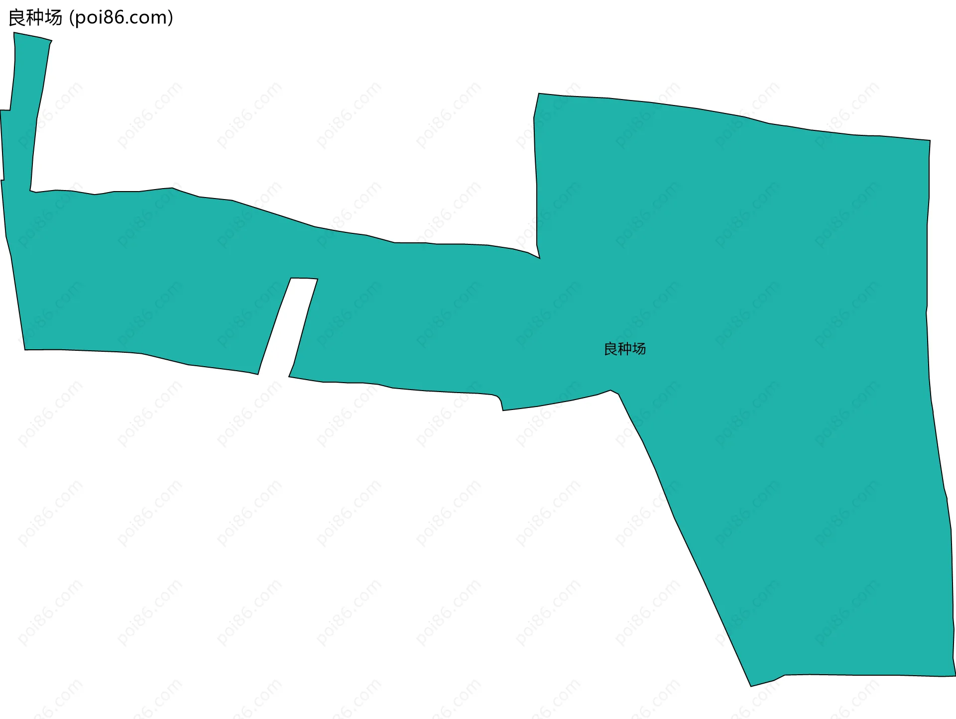 良种场边界地图