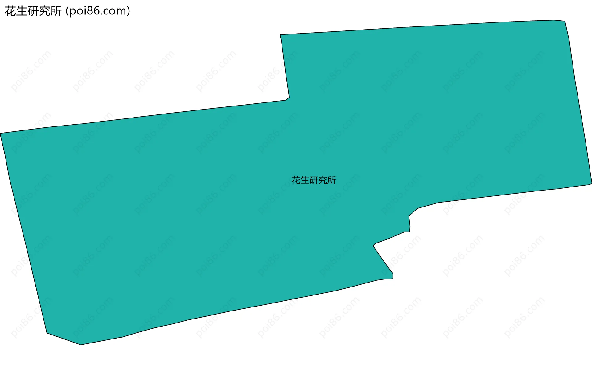 花生研究所边界地图