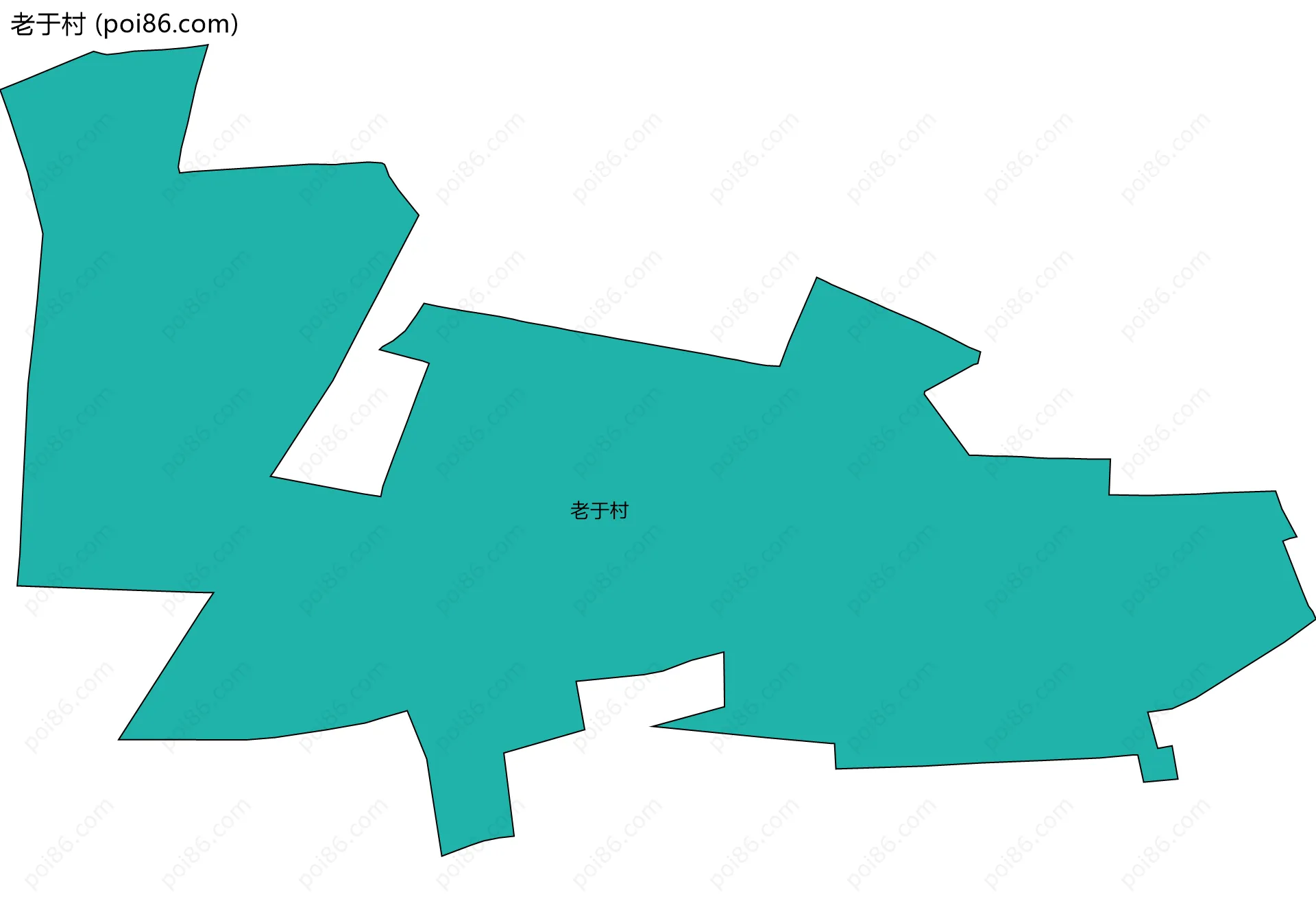 老于村边界地图