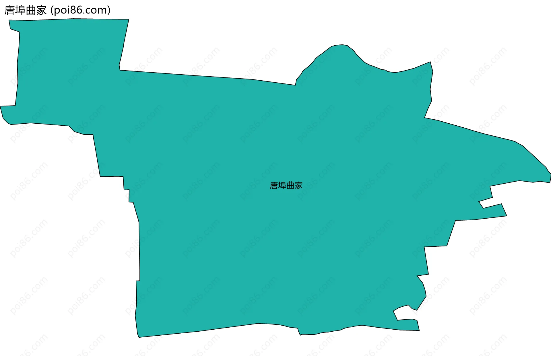 唐埠曲家边界地图