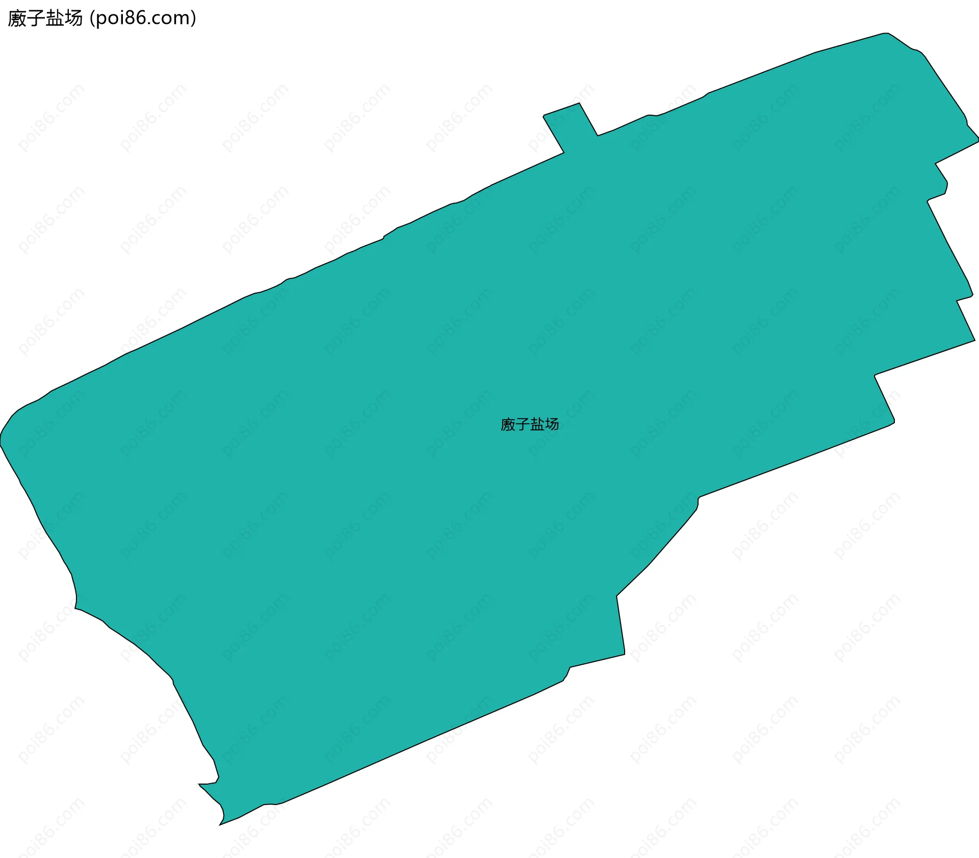 廒子盐场边界地图