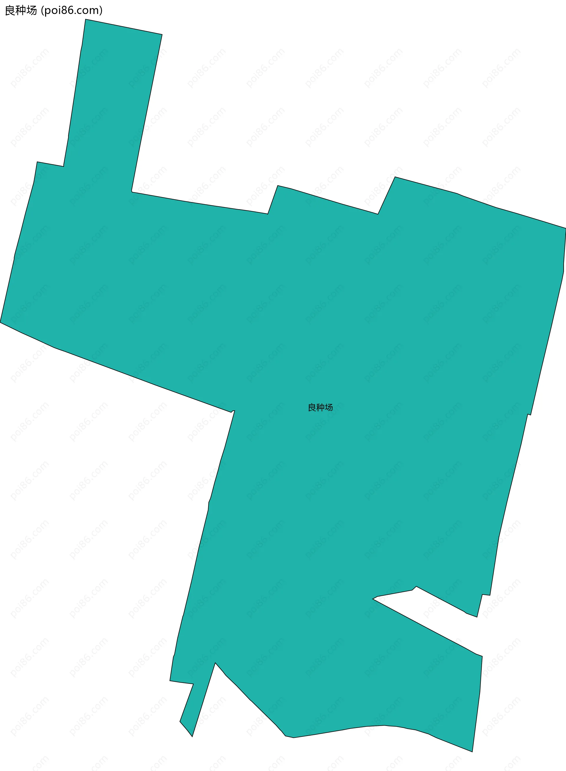 良种场边界地图