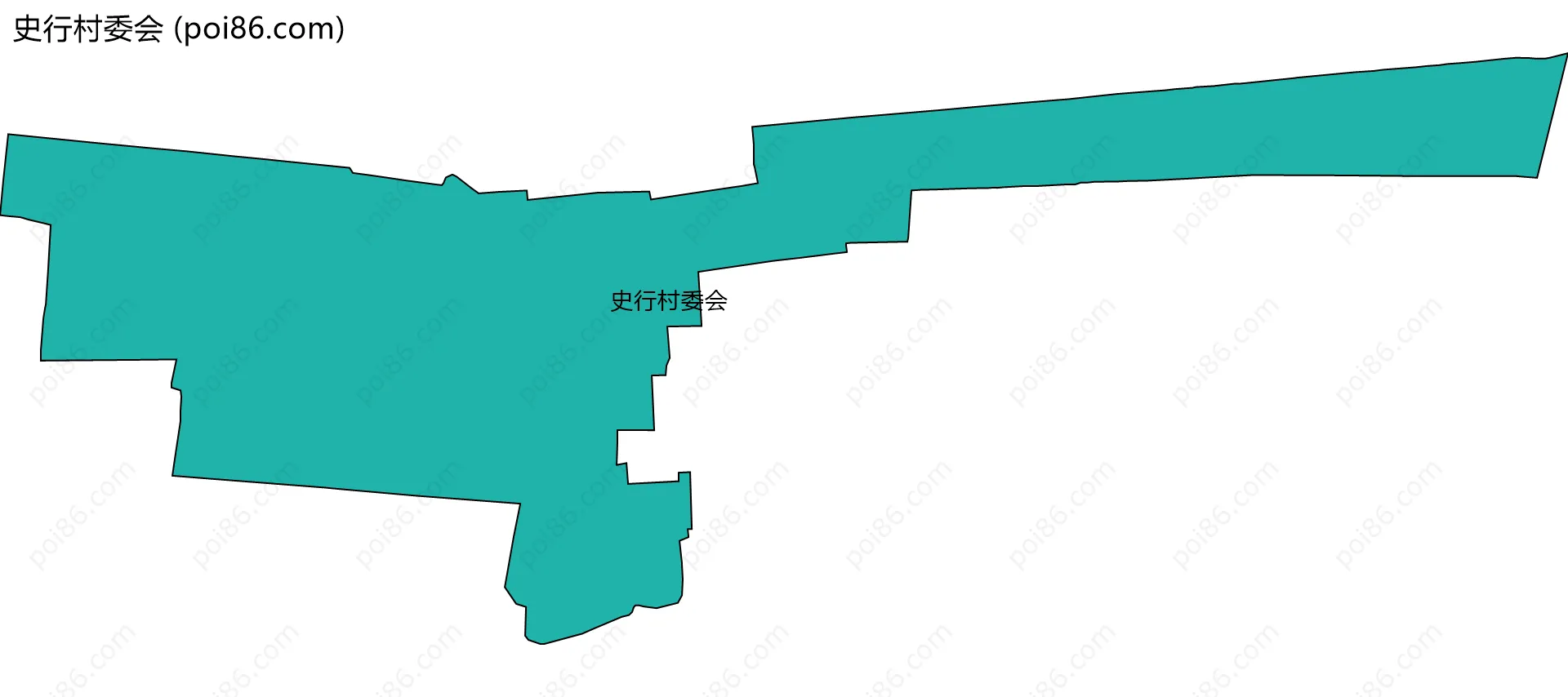 史行村委会边界地图