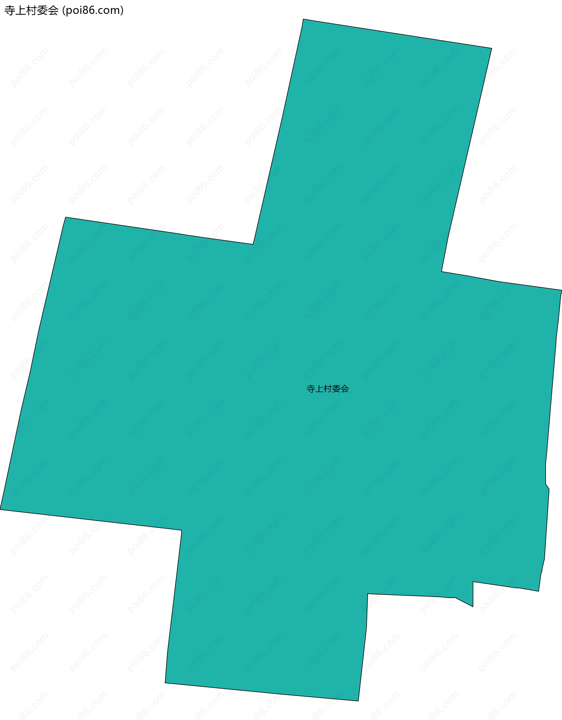 寺上村委会边界地图