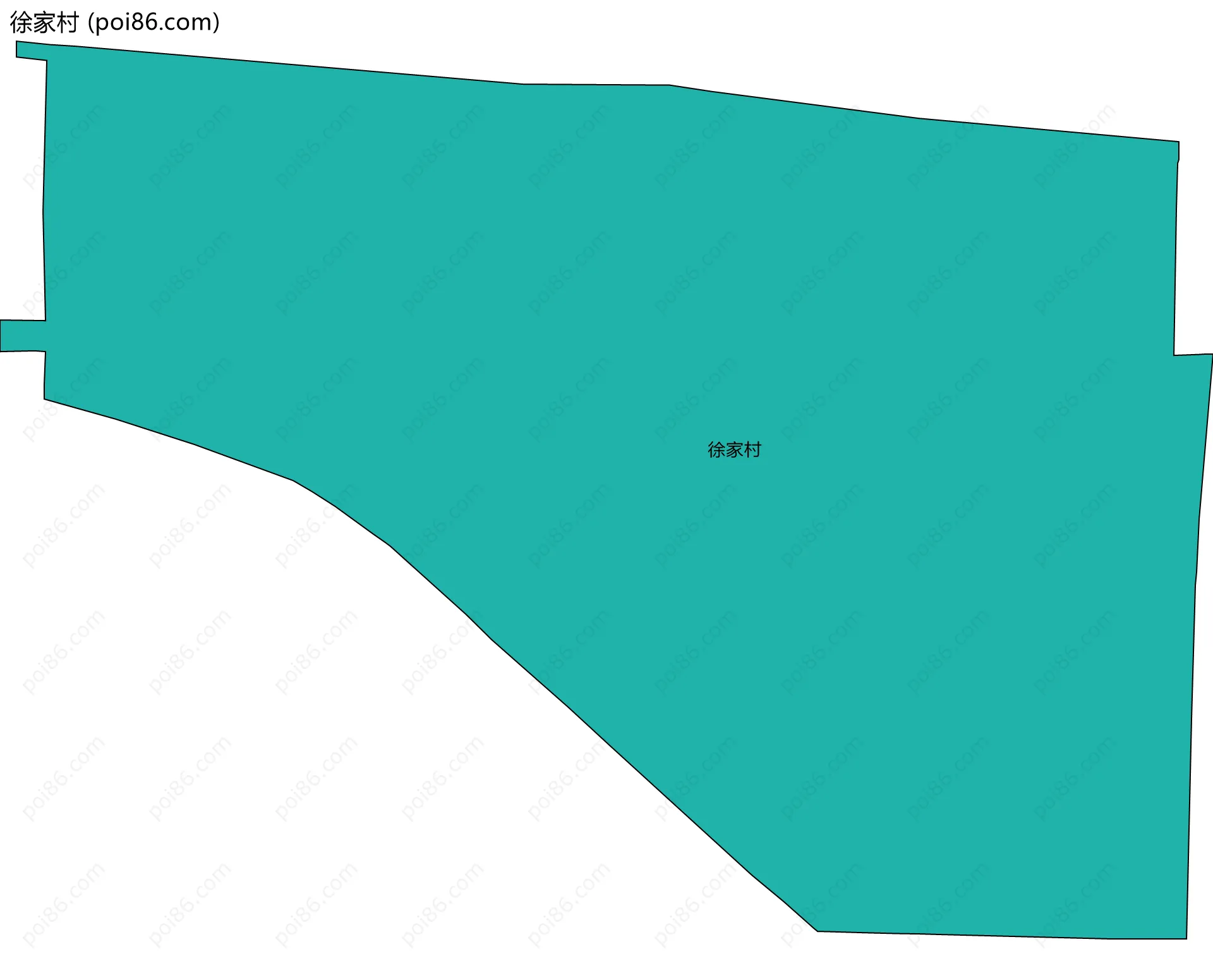 徐家村边界地图