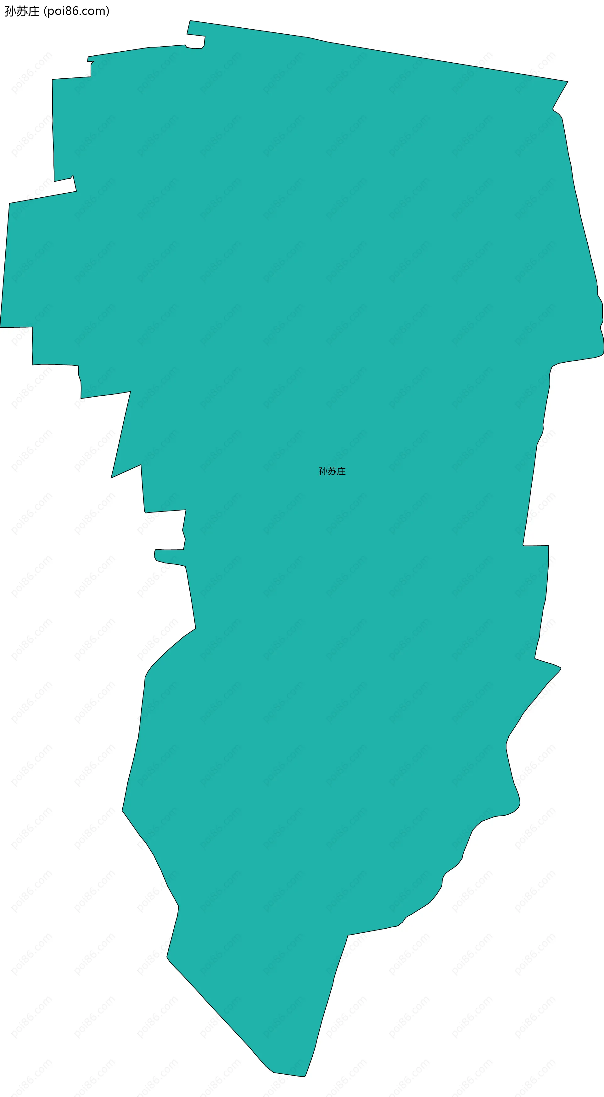 孙苏庄边界地图