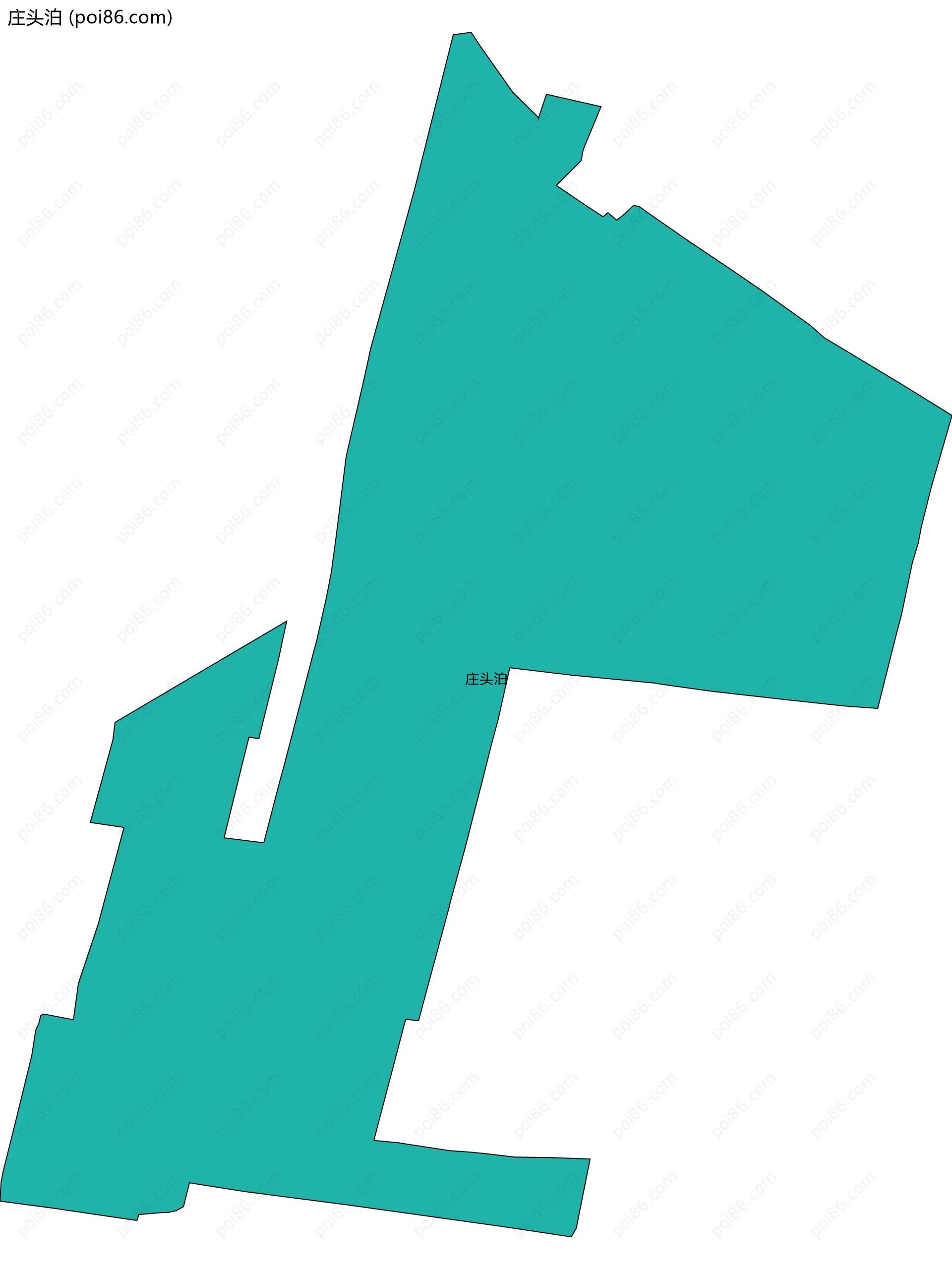 庄头泊边界地图