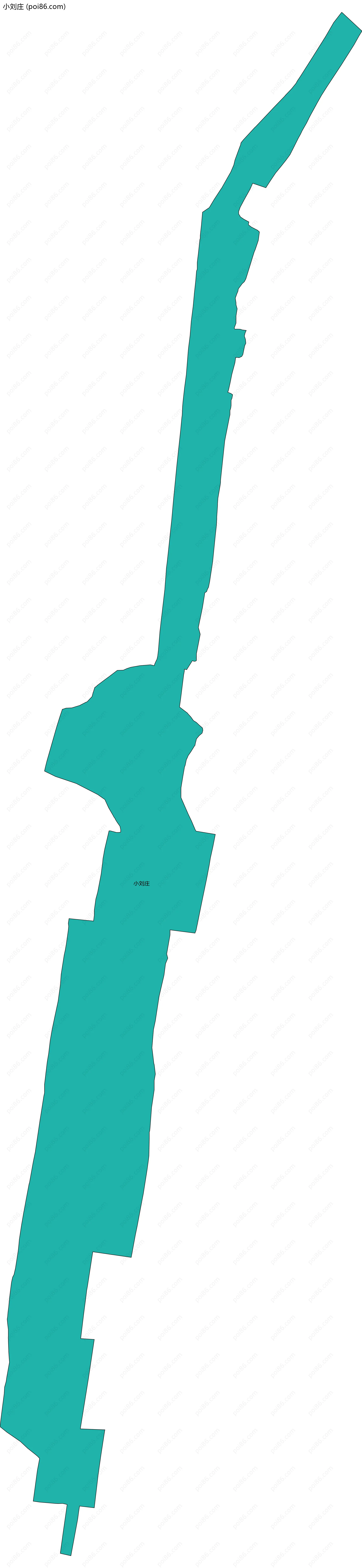 小刘庄边界地图