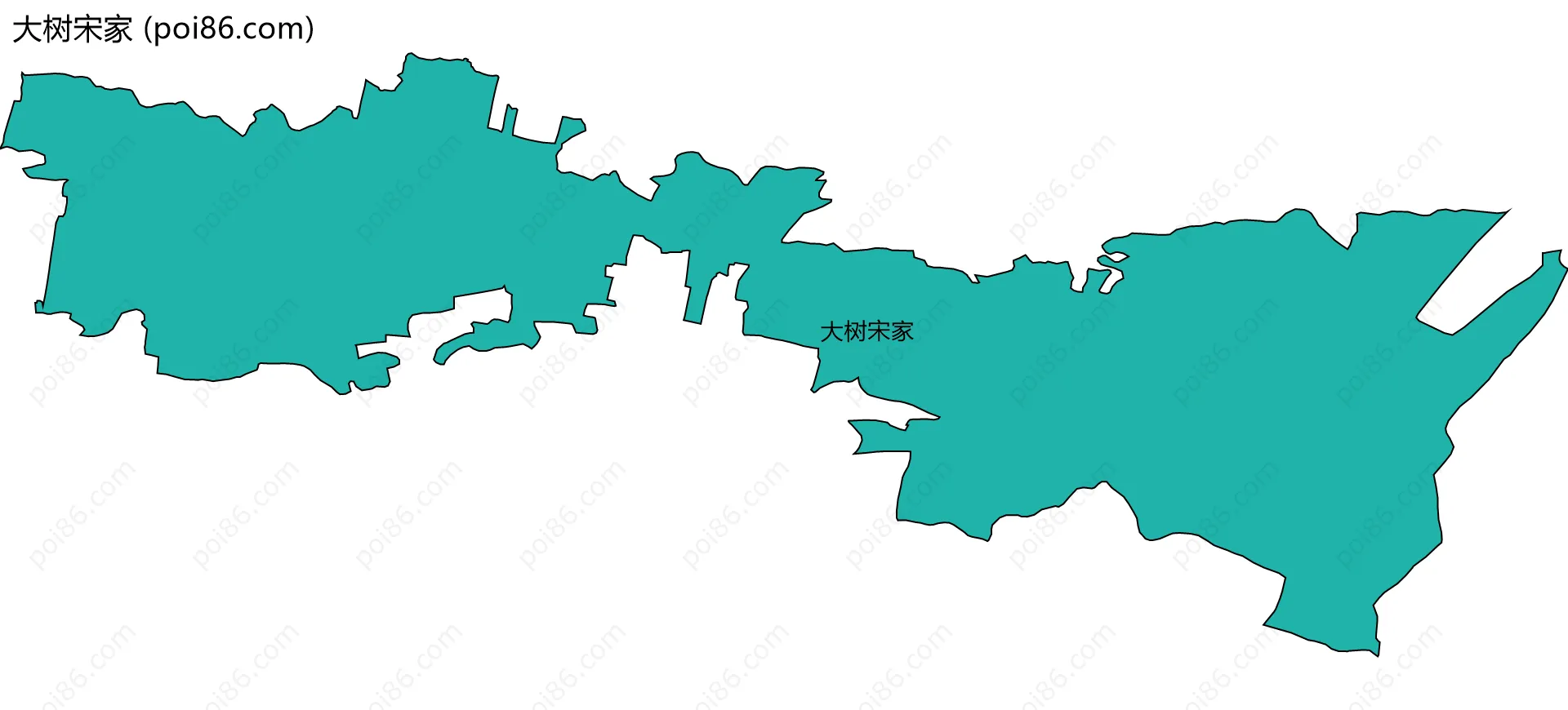 大树宋家边界地图