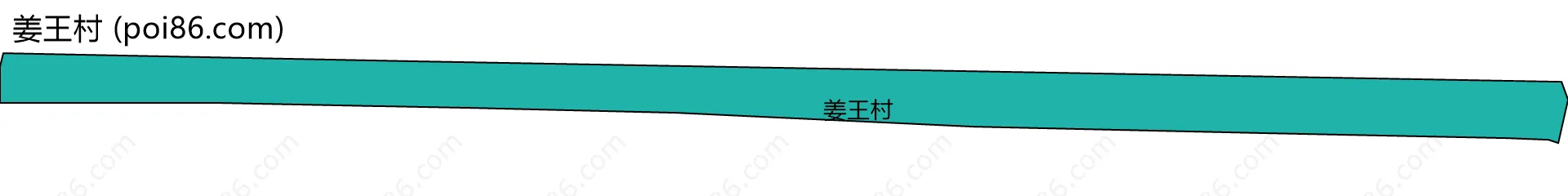 姜王村边界地图