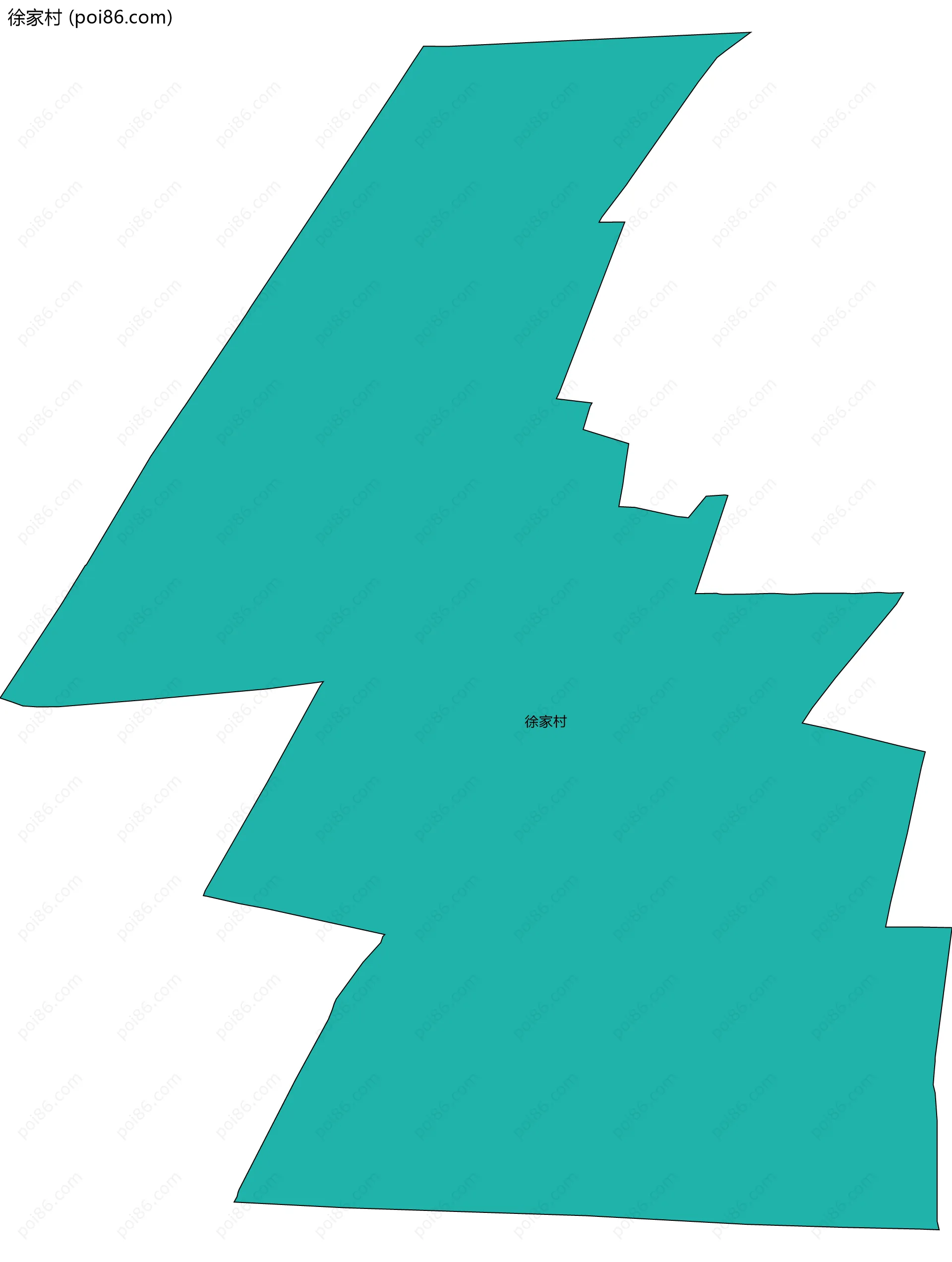 徐家村边界地图