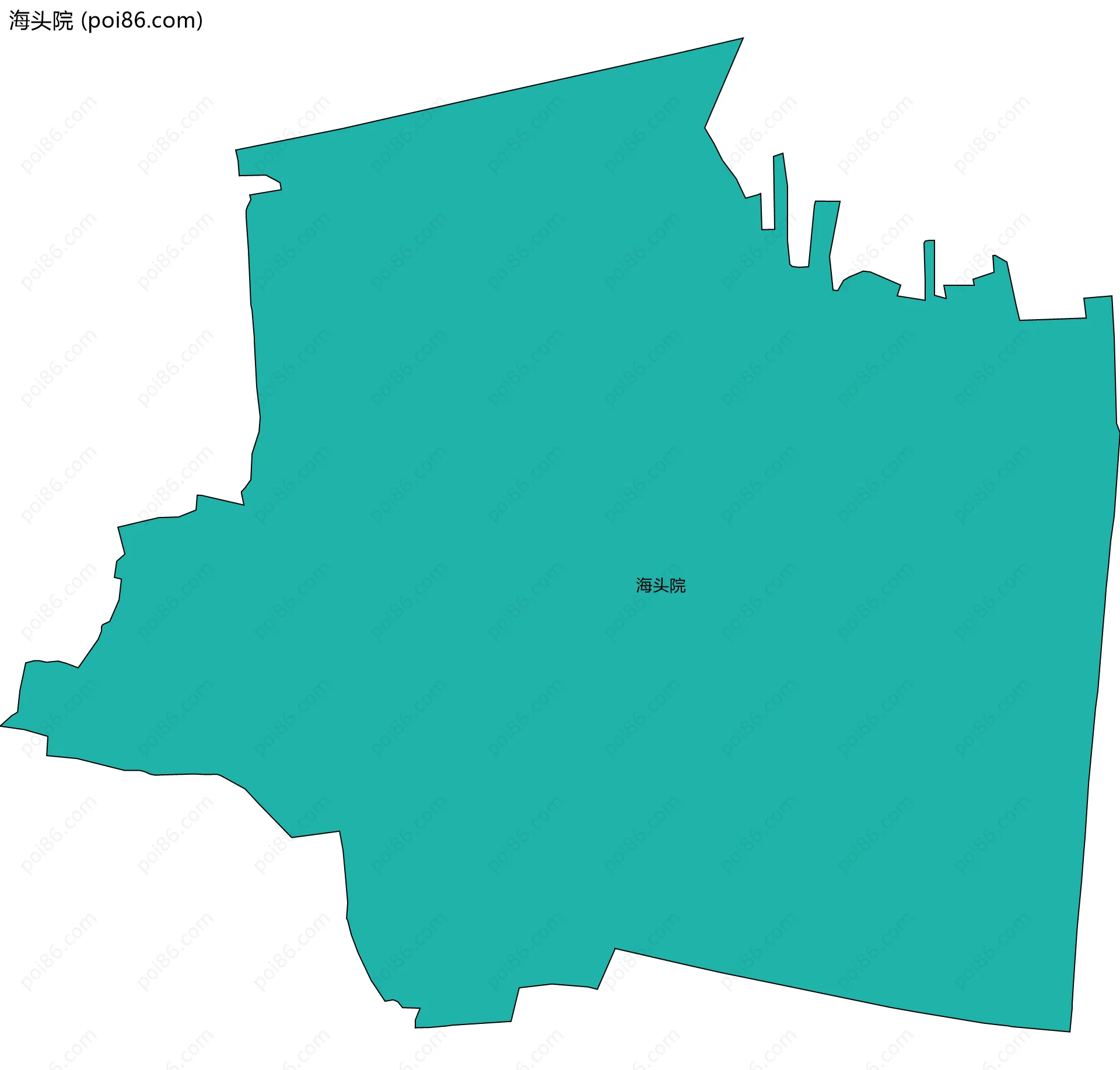 海头院边界地图