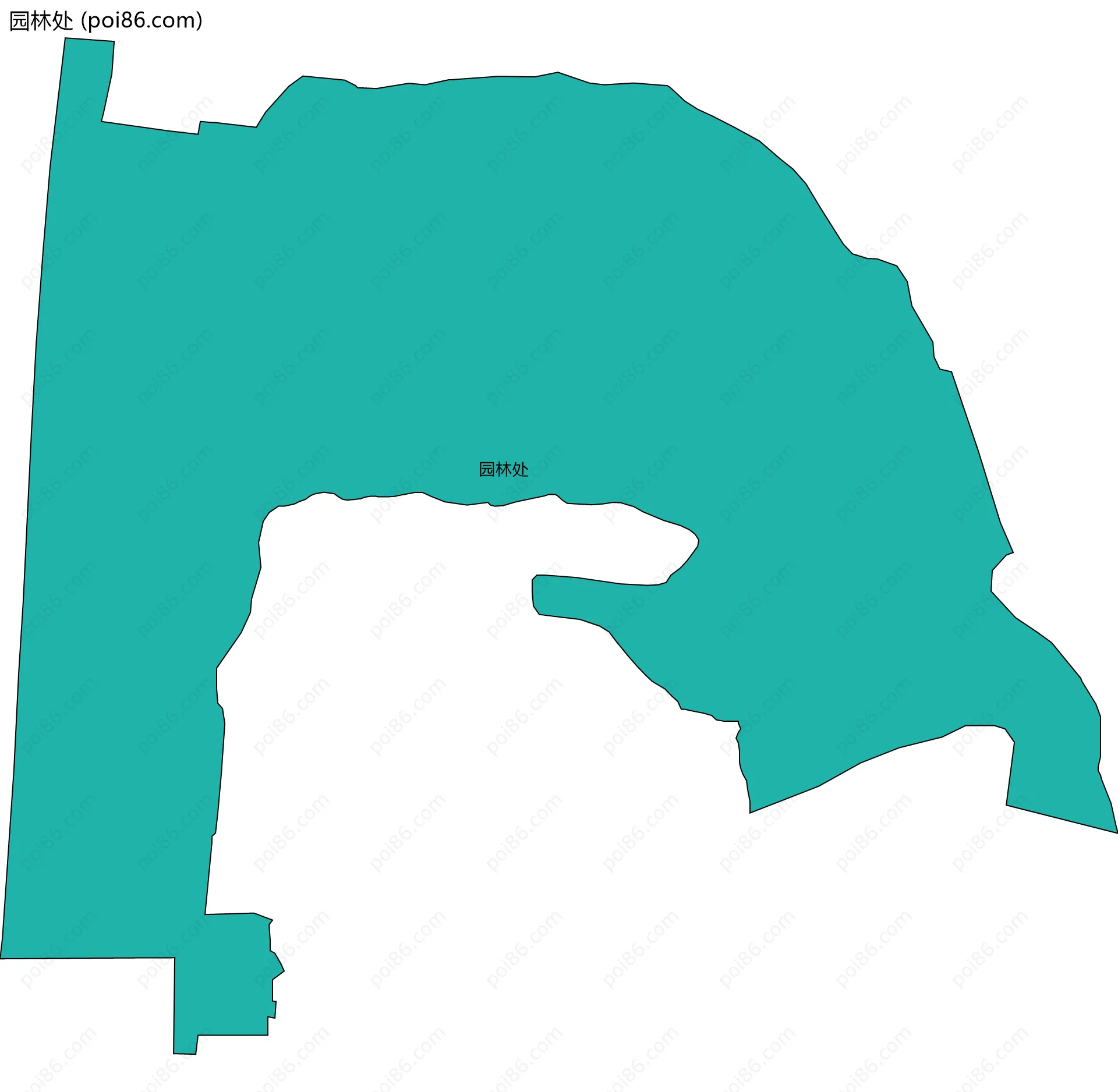 园林处边界地图