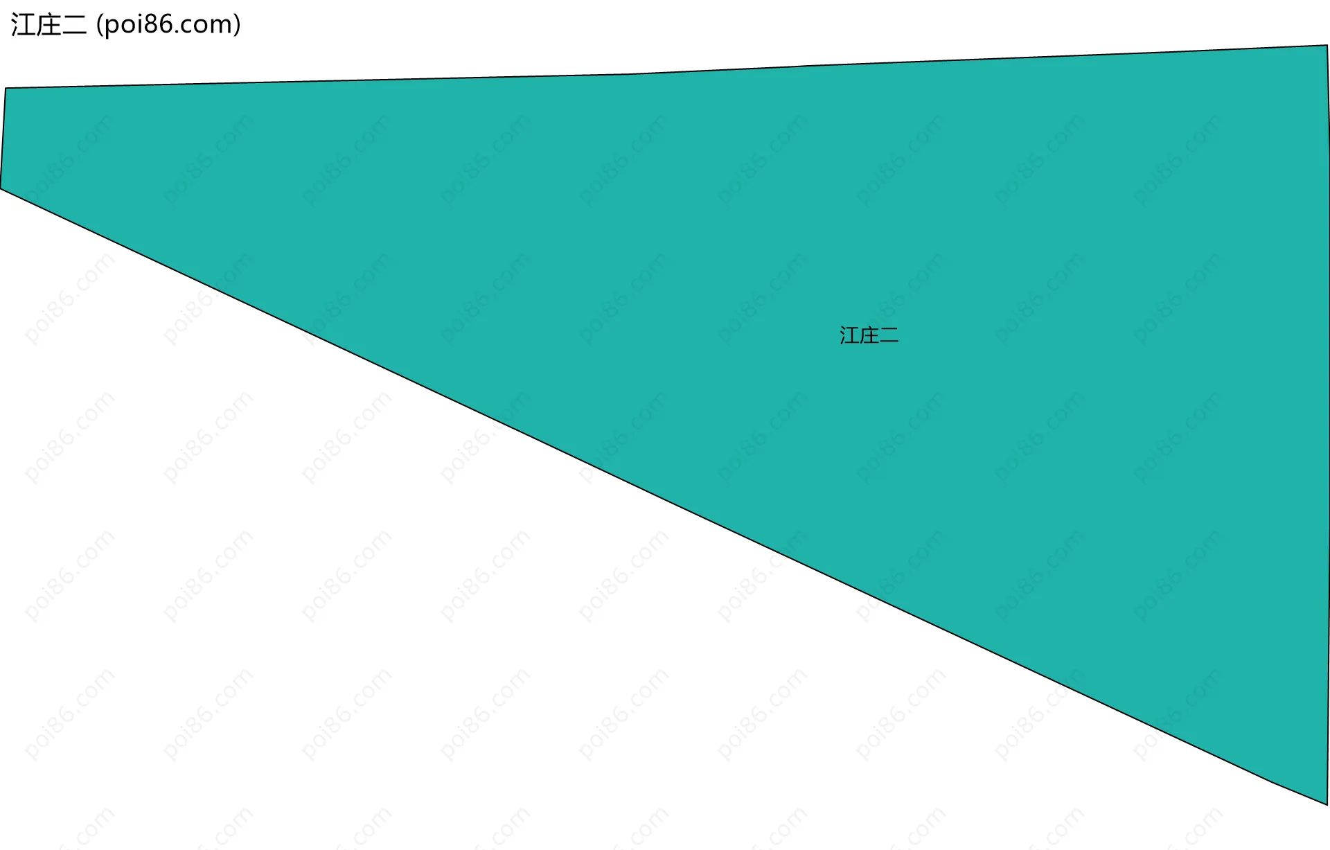 江庄二边界地图