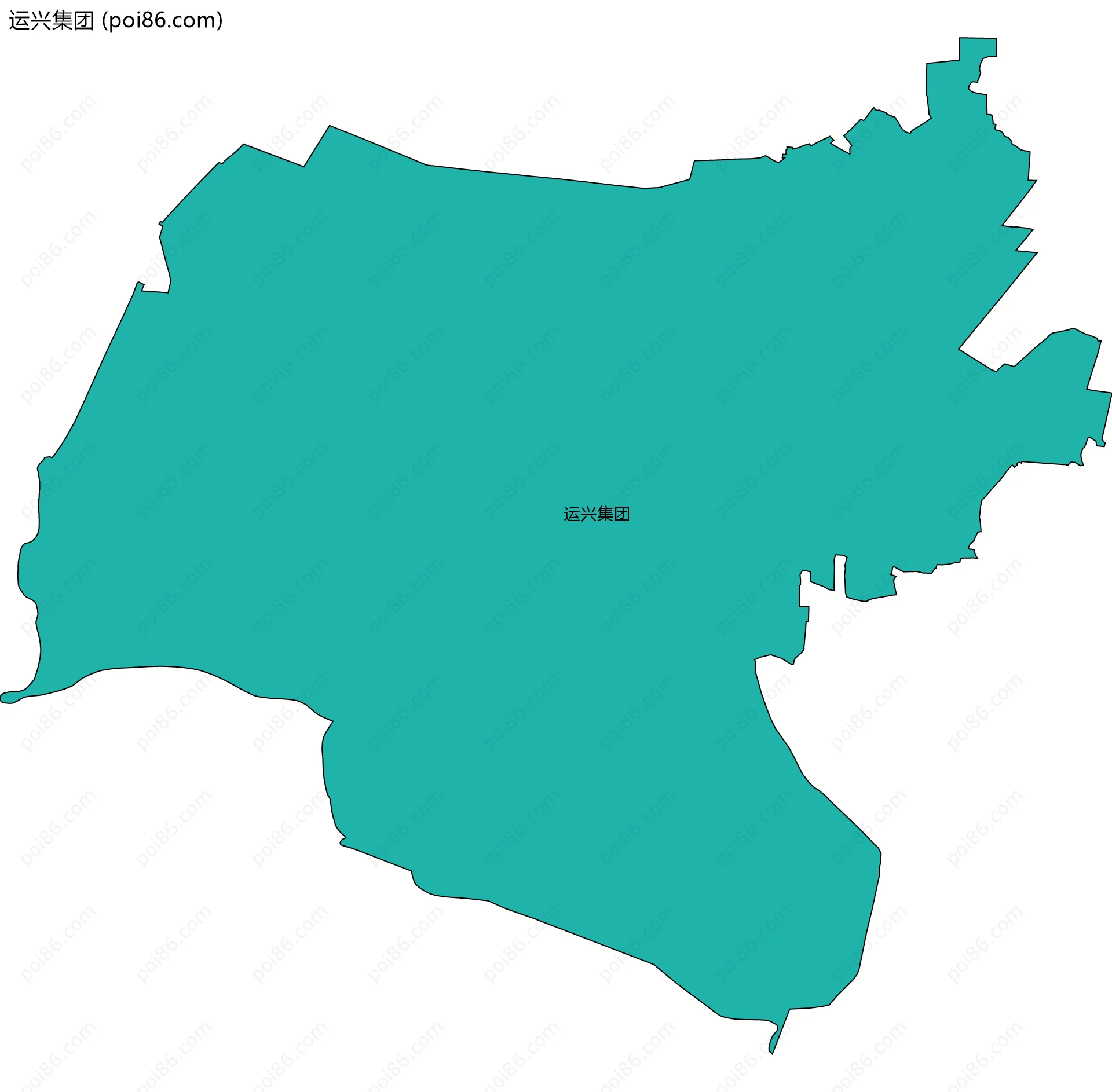 运兴集团边界地图