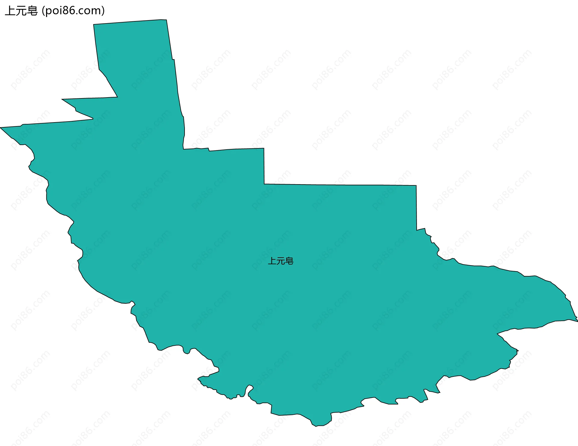 上元皂边界地图