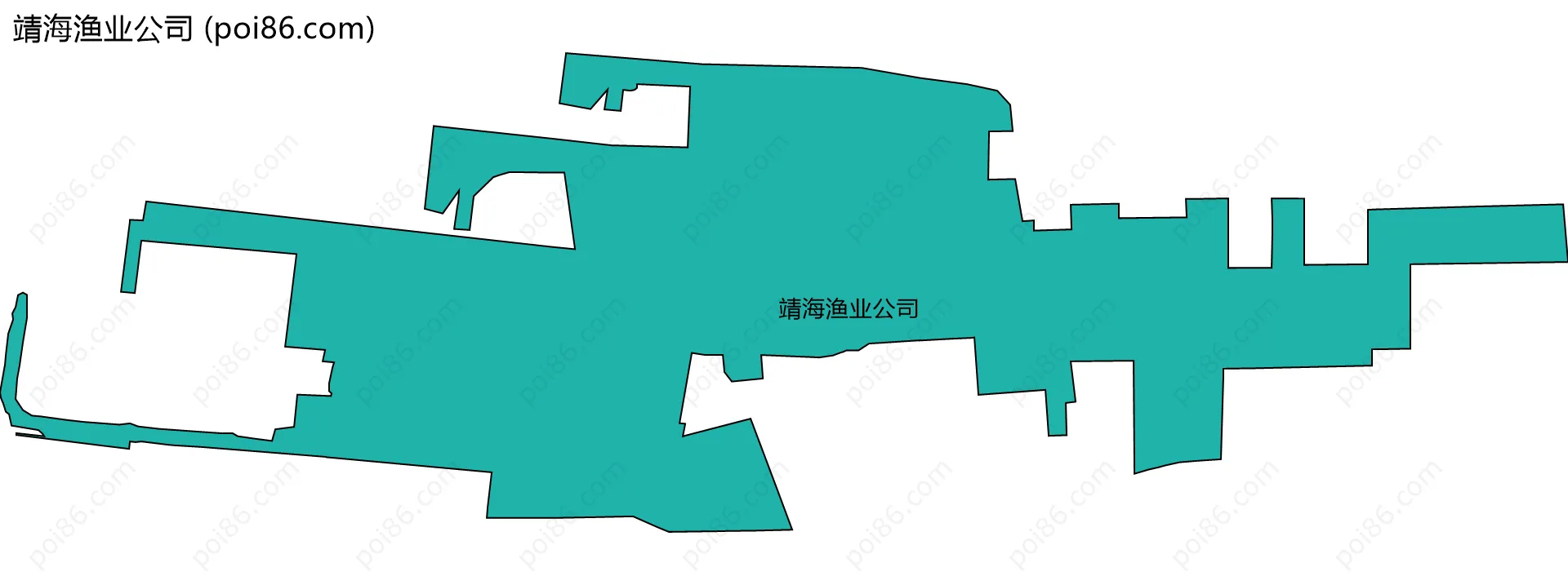 靖海渔业公司边界地图