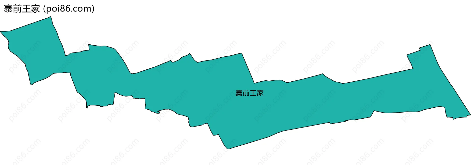 寨前王家边界地图