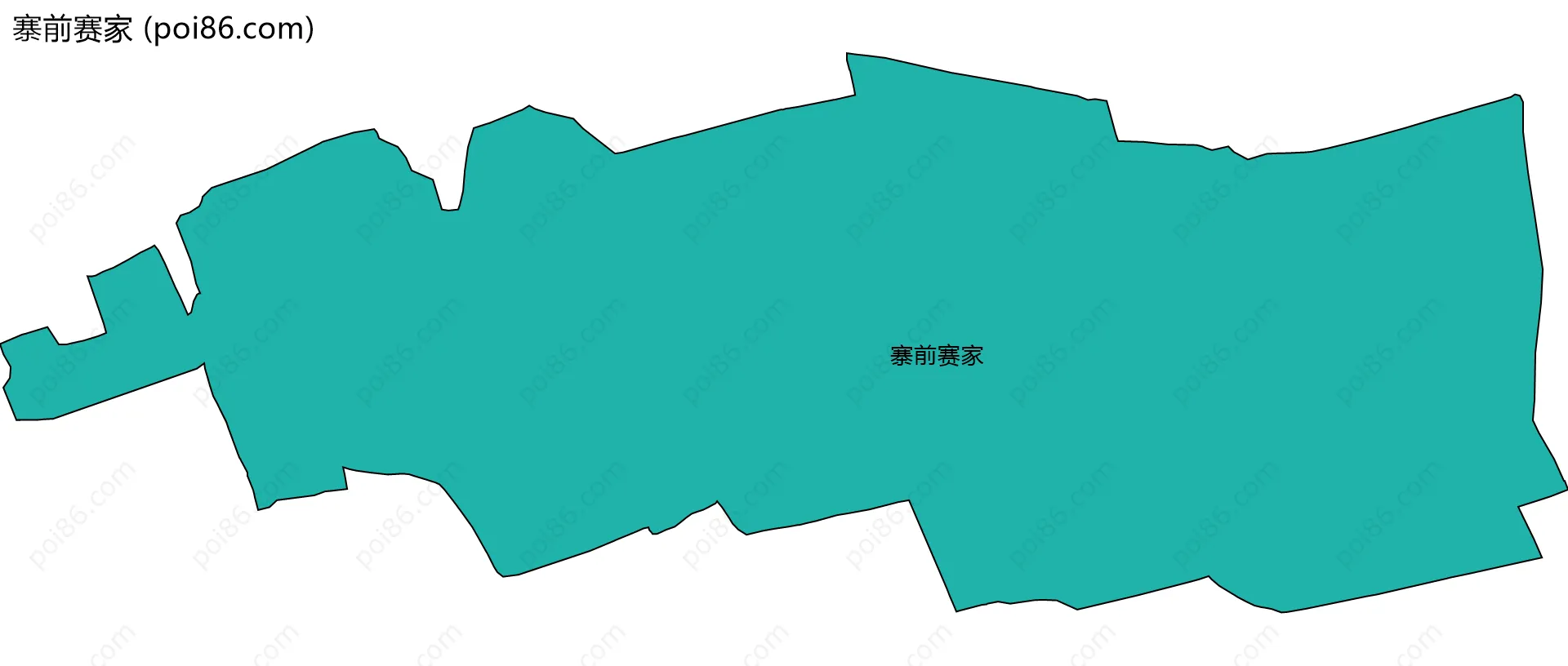 寨前赛家边界地图