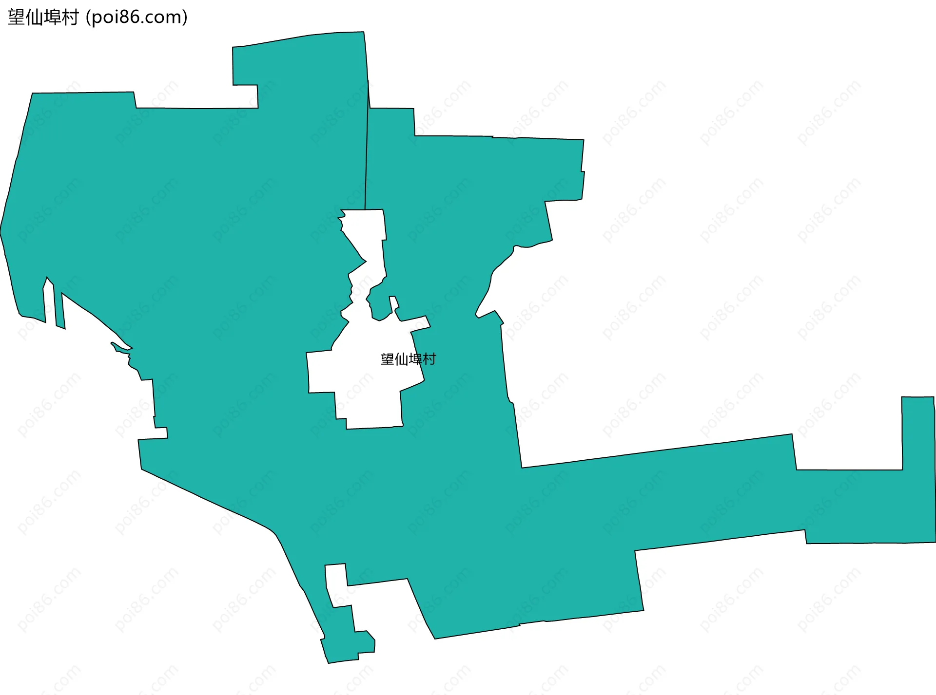 望仙埠村边界地图