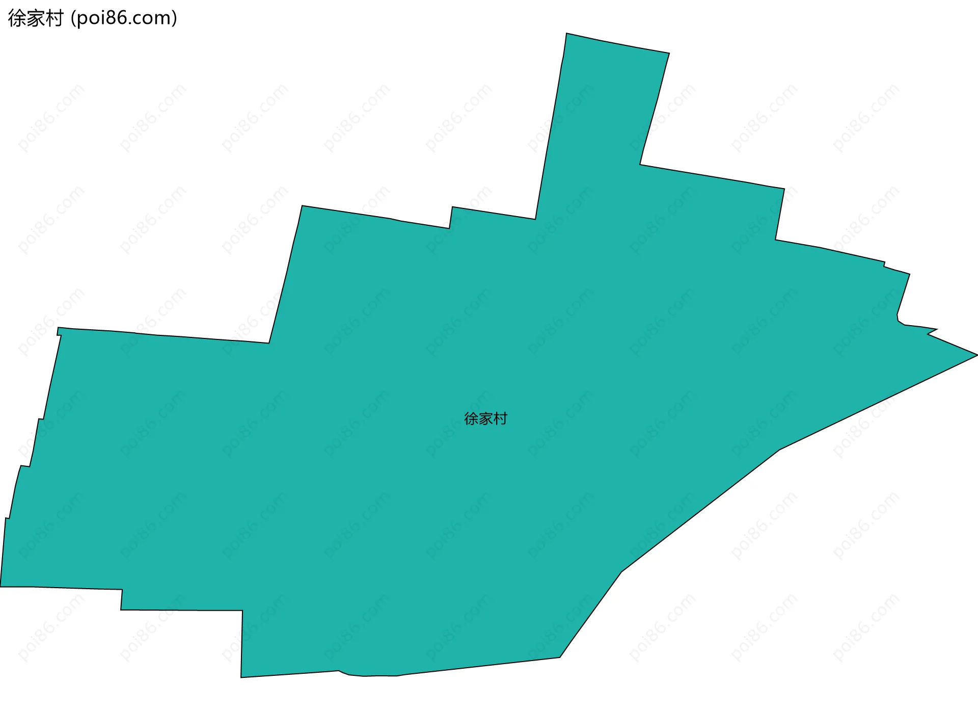 徐家村边界地图