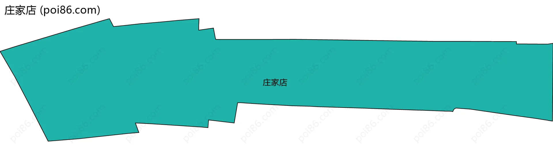 庄家店边界地图