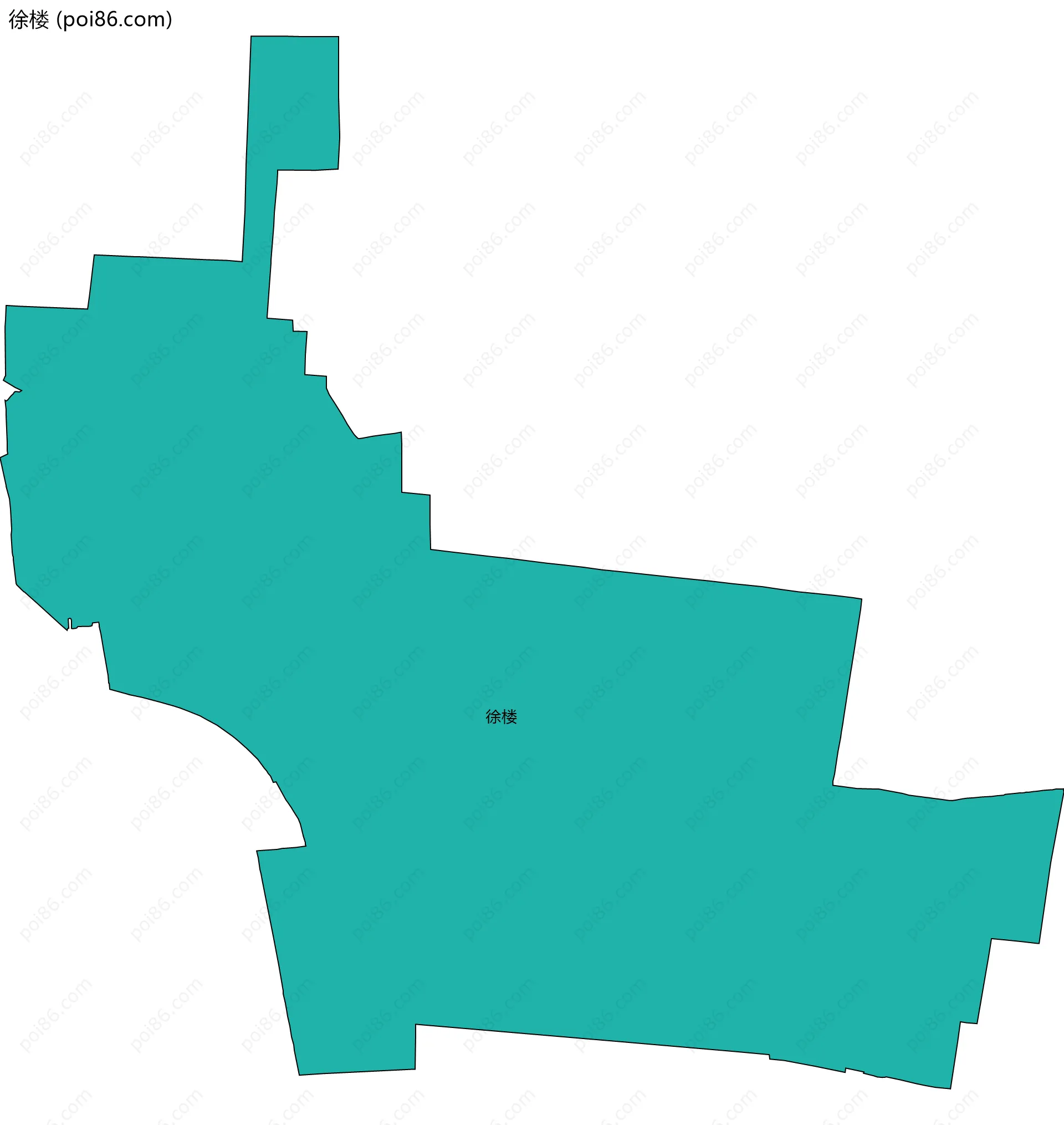 徐楼边界地图