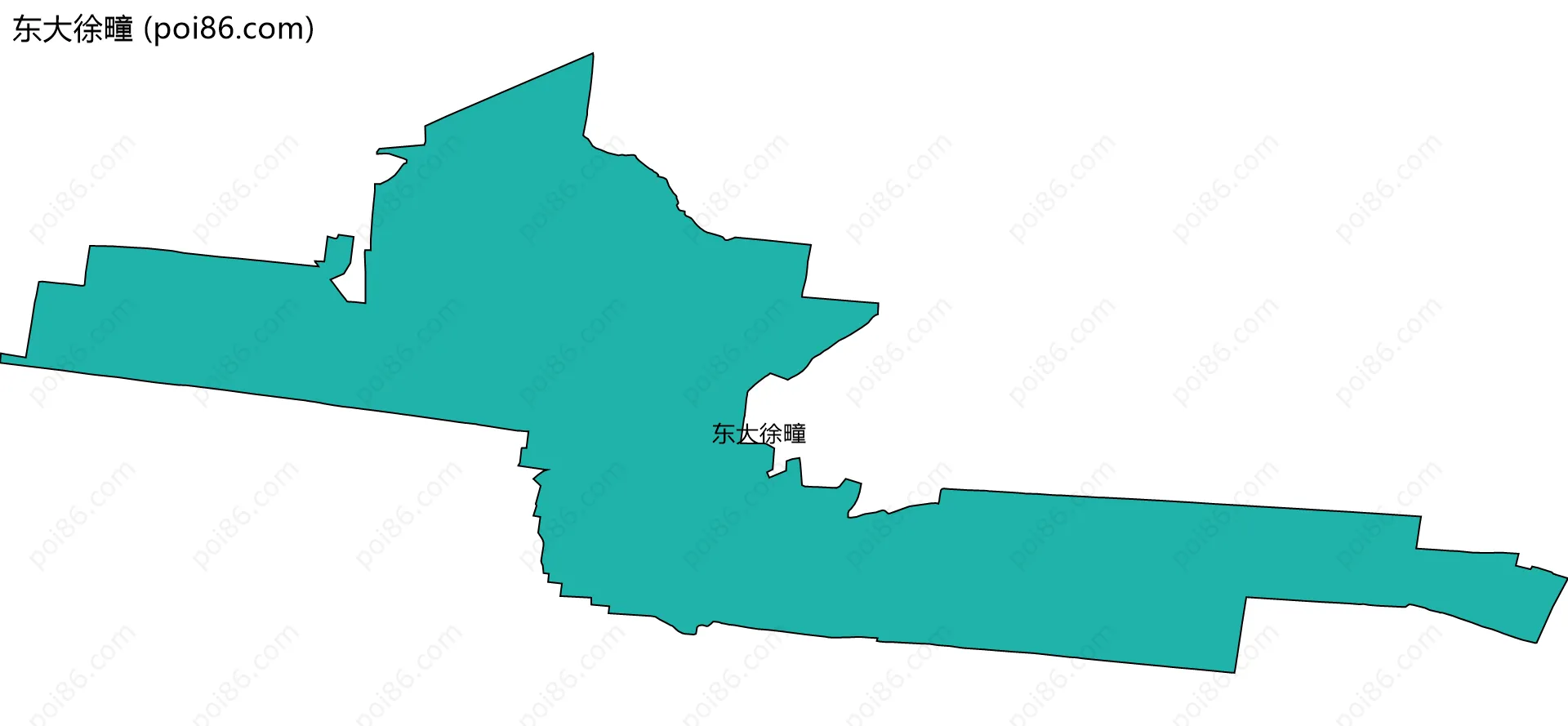 东大徐疃边界地图