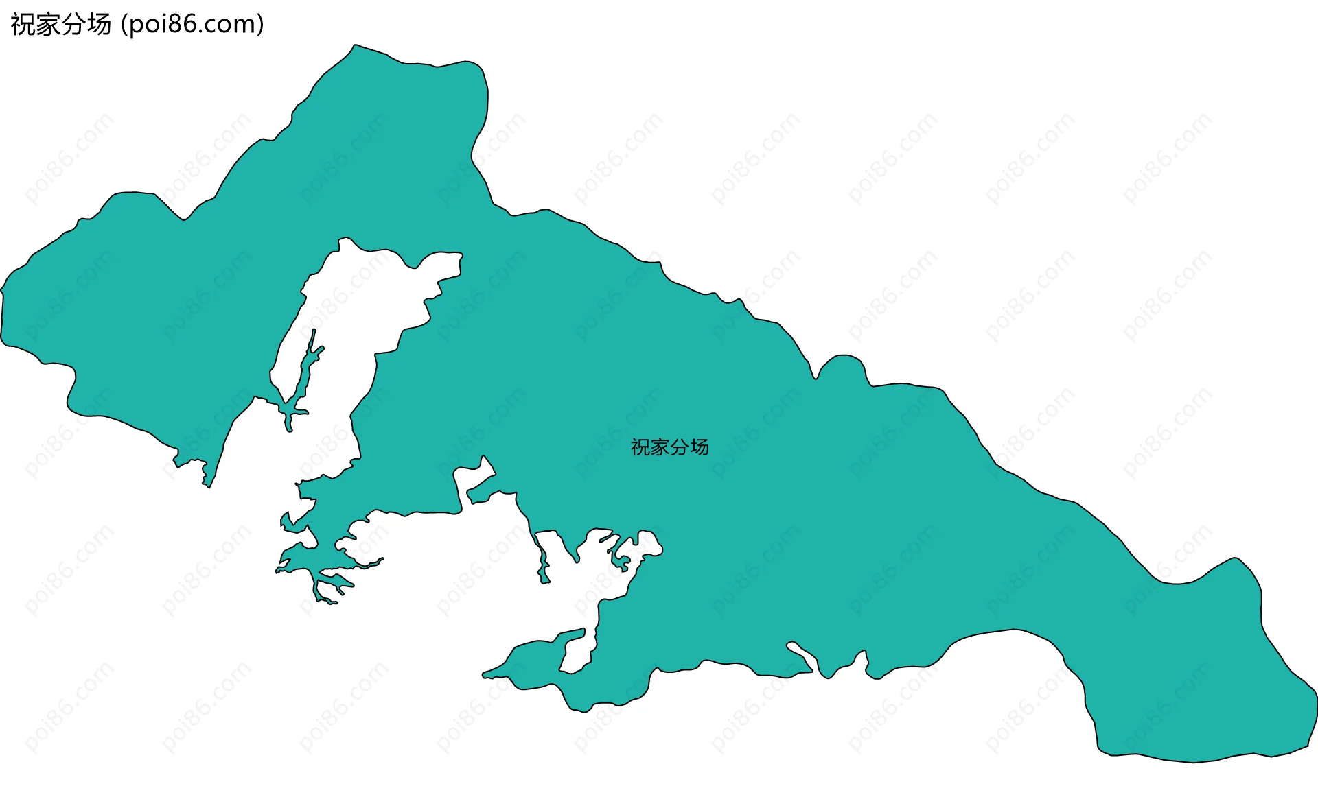 祝家分场边界地图