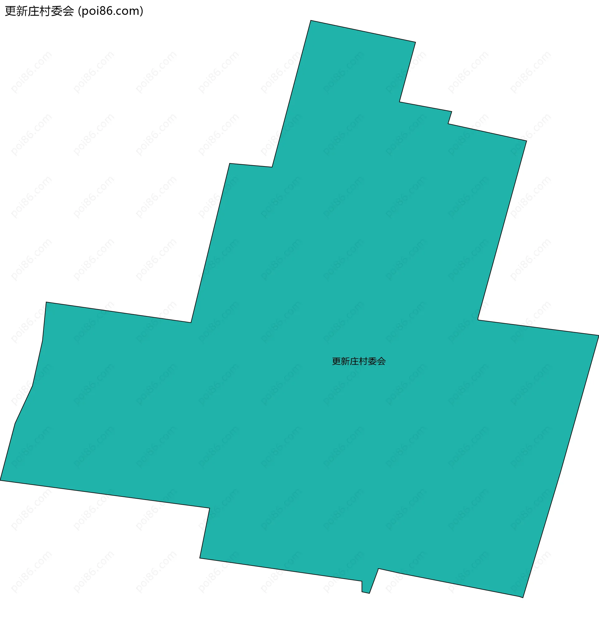 更新庄村委会边界地图