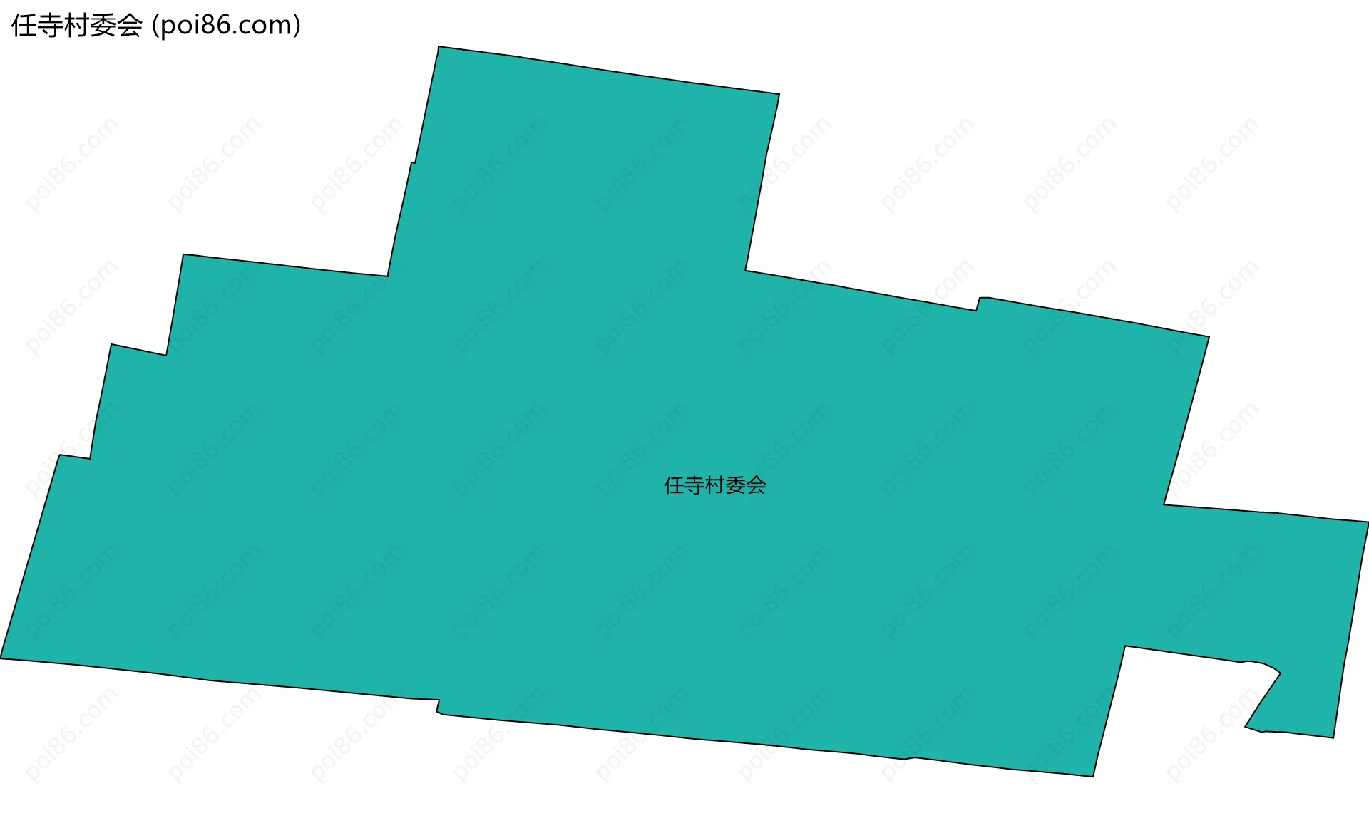 任寺村委会边界地图
