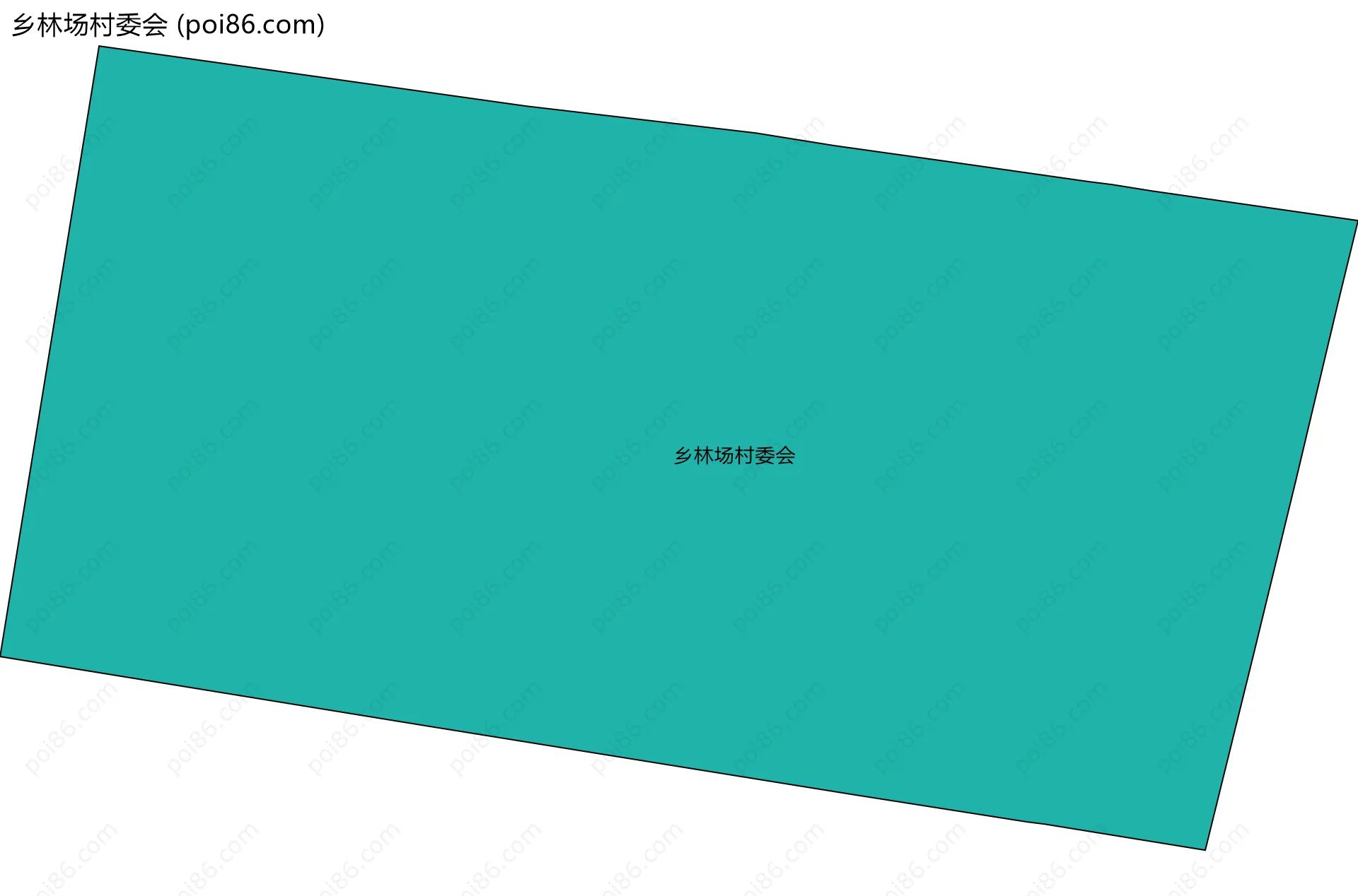 乡林场村委会边界地图